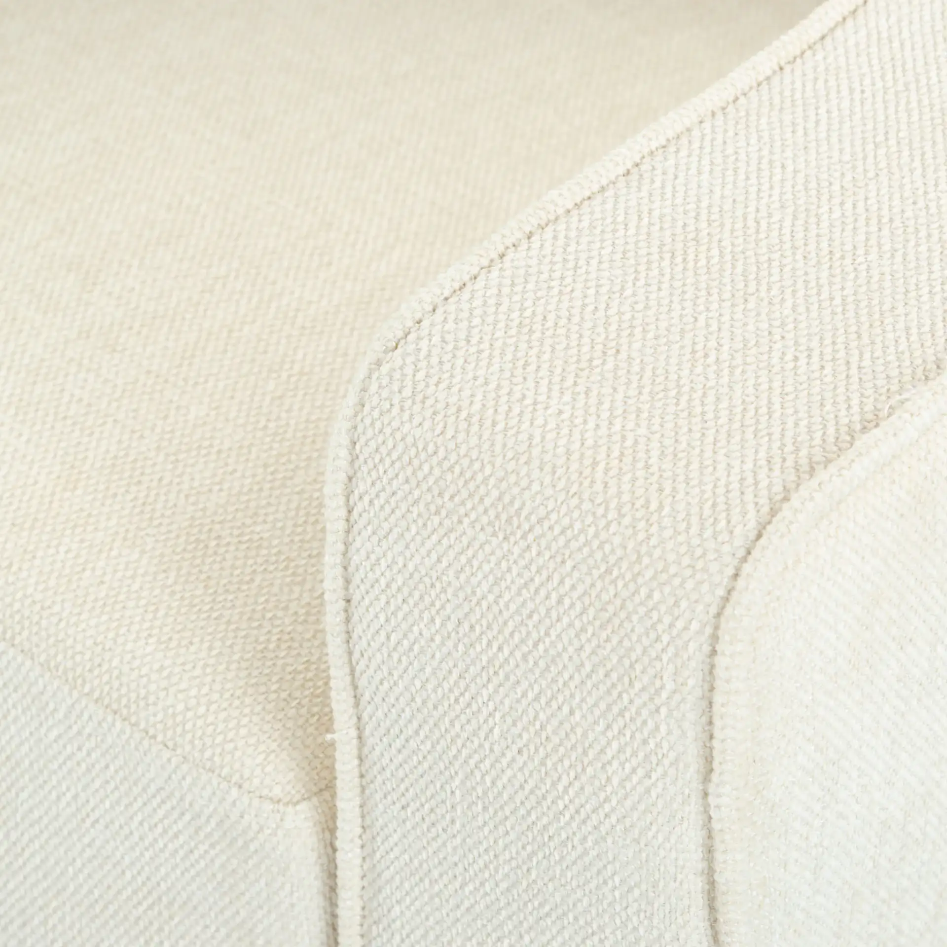 Felicianya Modern Accent Chair in Cream in a styled room