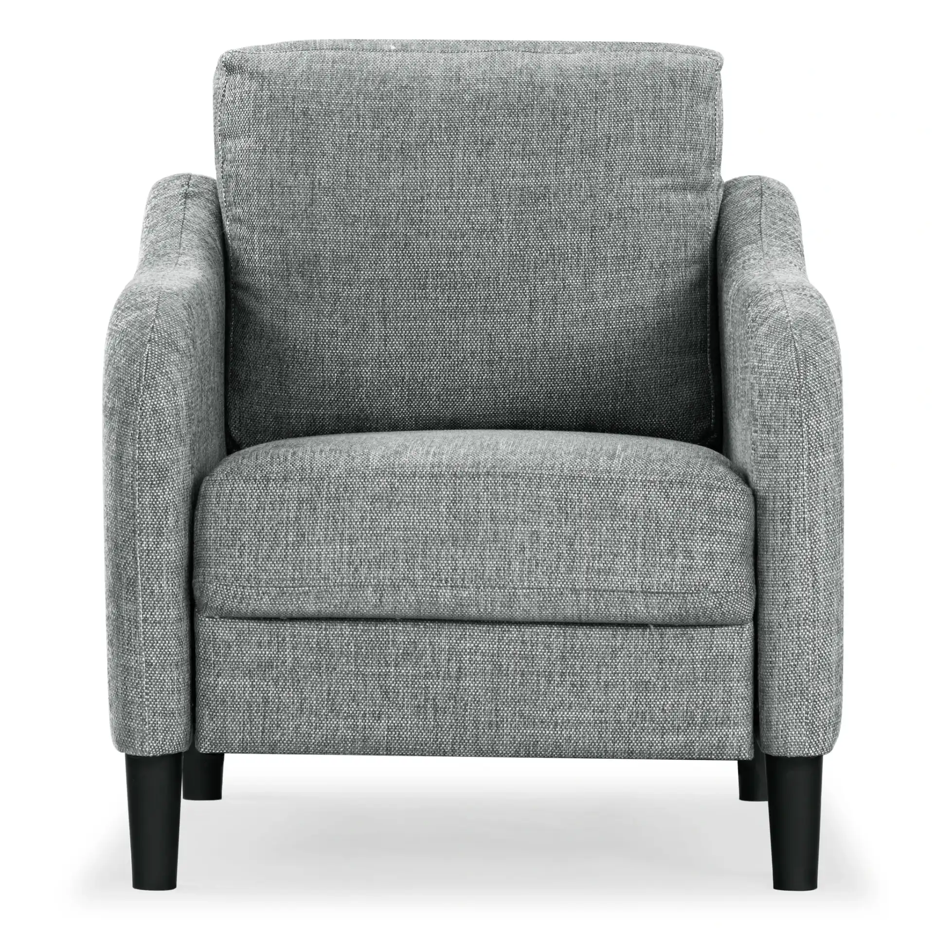 Edalynn Modern Accent Chair in Cream, detail view