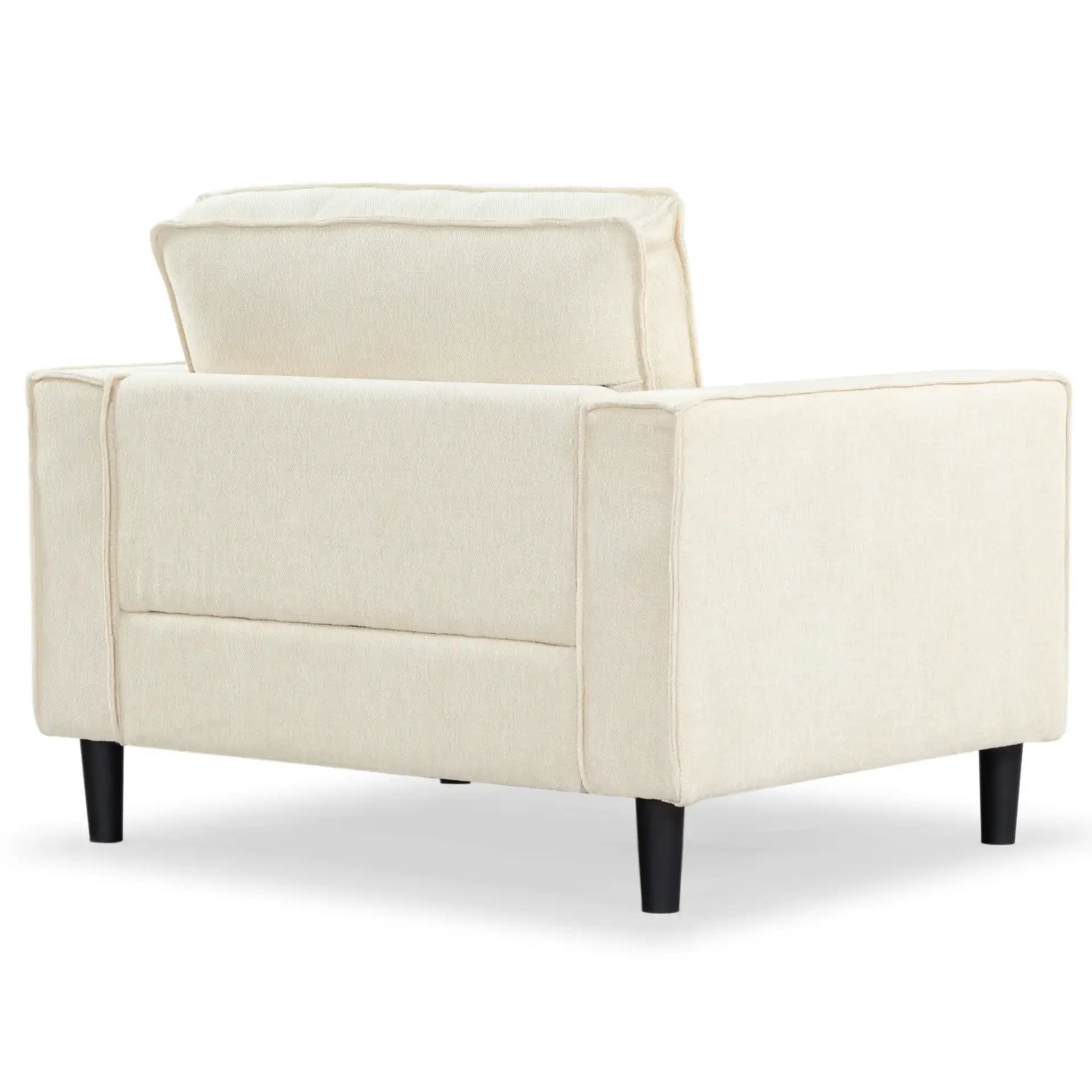 Kalyna Accent Chair in Cream, detail view