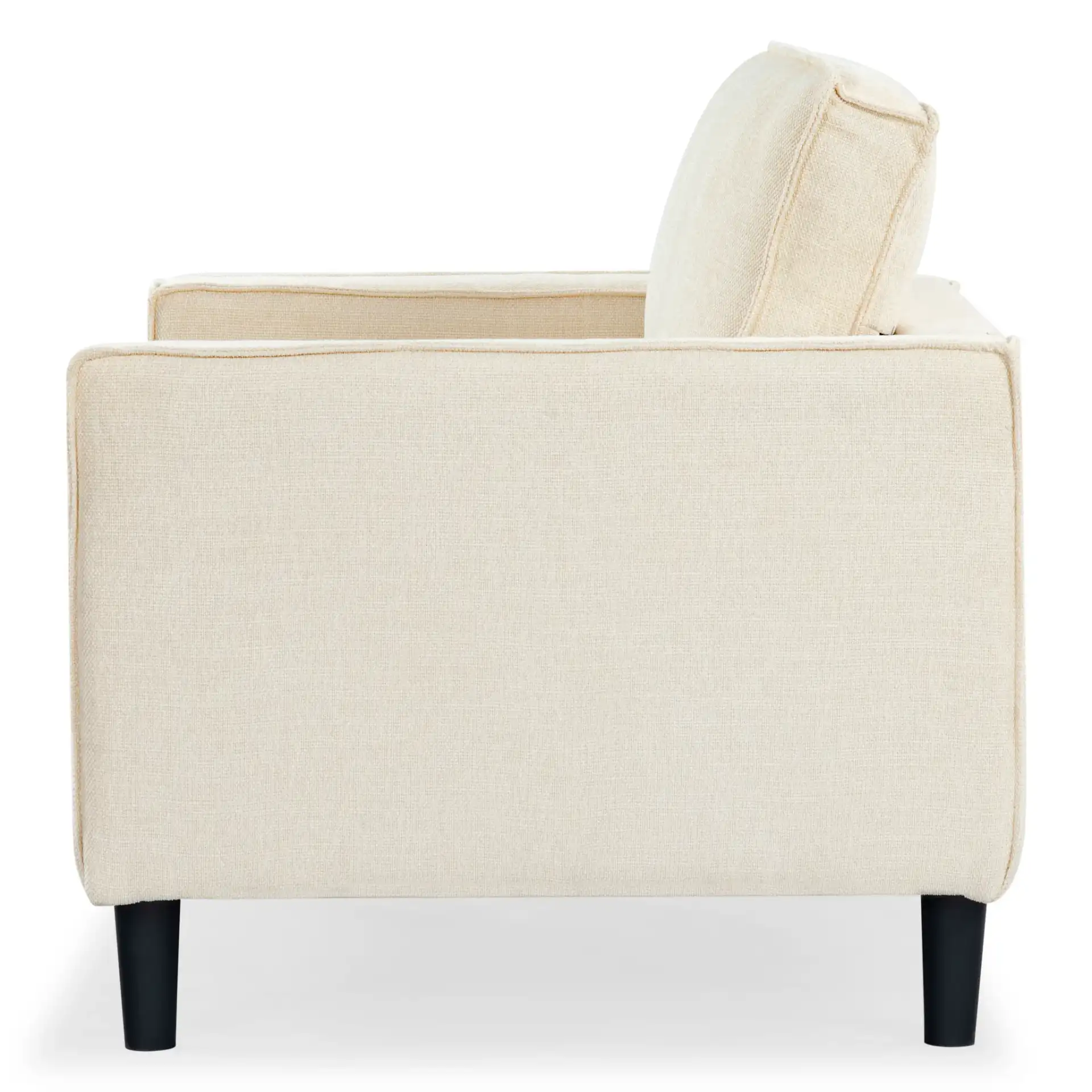 Kalyna Accent Chair in Cream, detail view