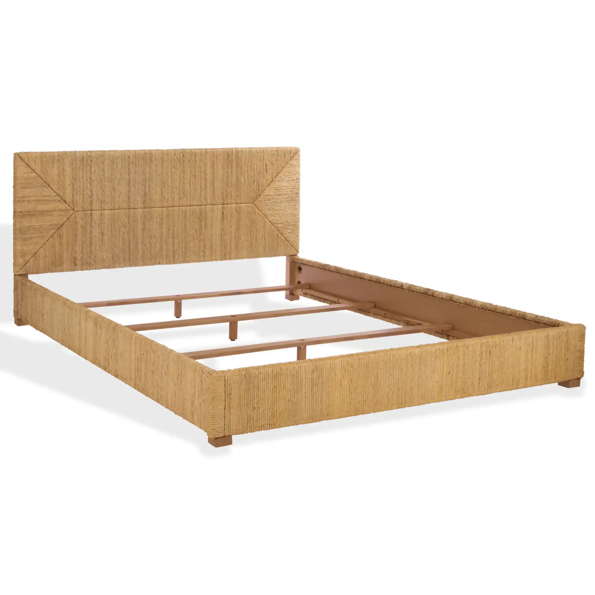 Glenburg Banana Stem Bed in Natural, detail view
