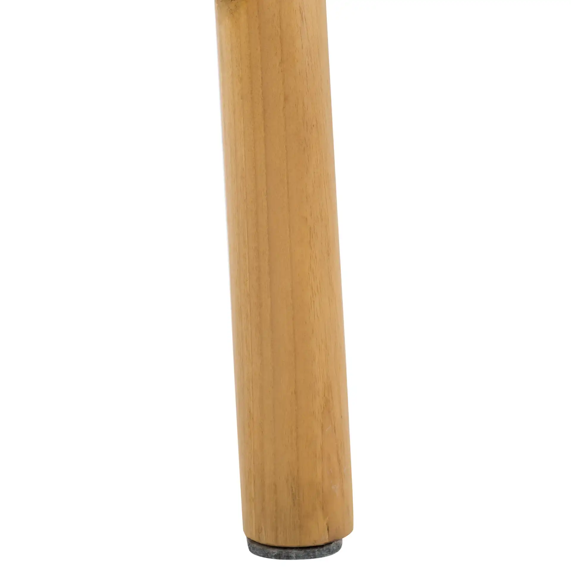 Jeremiah Woven Leather Counter Stool in Brown / Natural, detail view