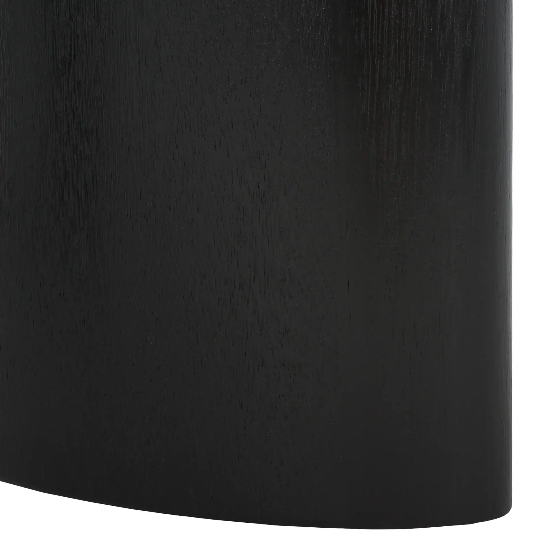 Barnard Rectangle Wood Coffee Table in Black, detail view