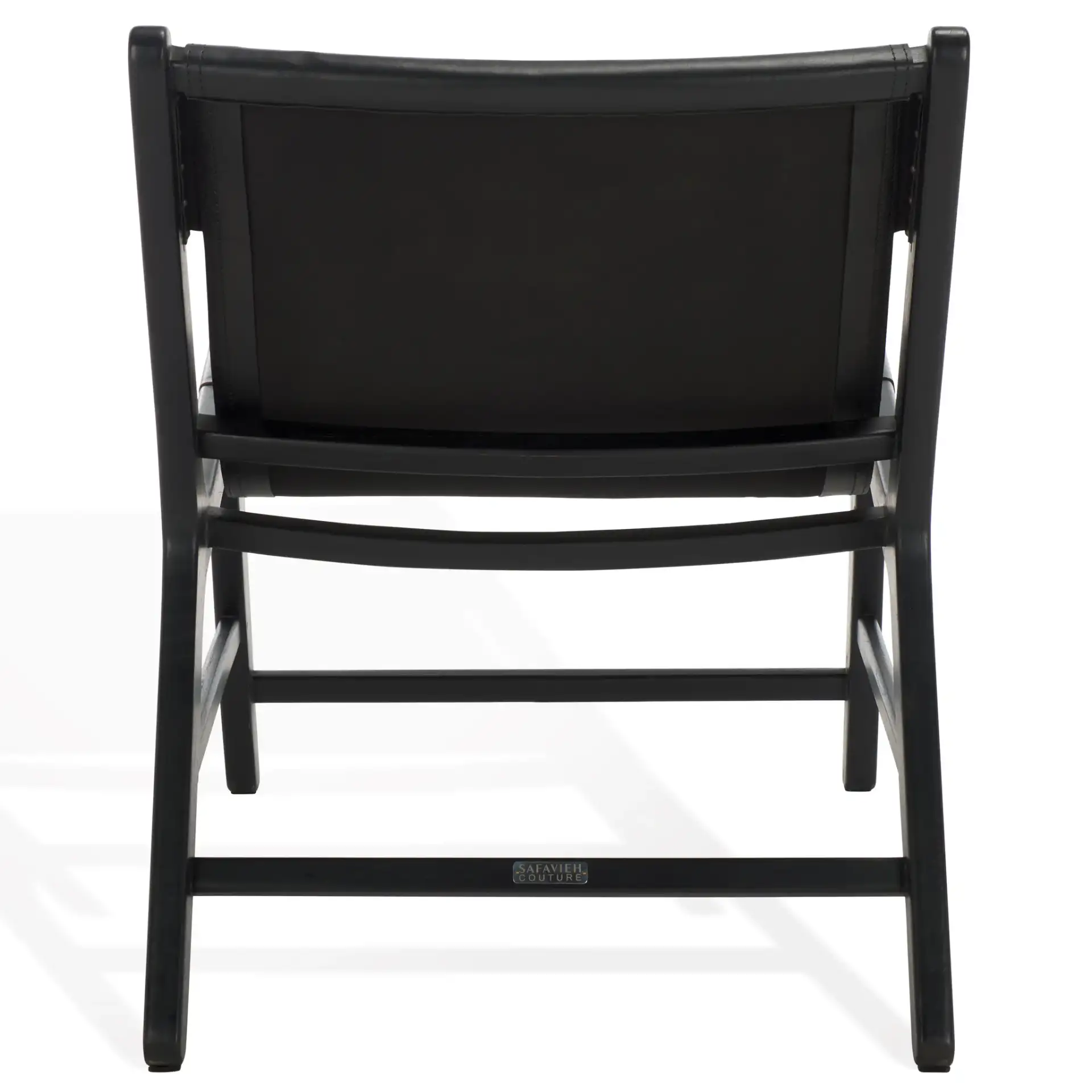 Alanarose Leather Accent Chair in Tan / Natural, detail view