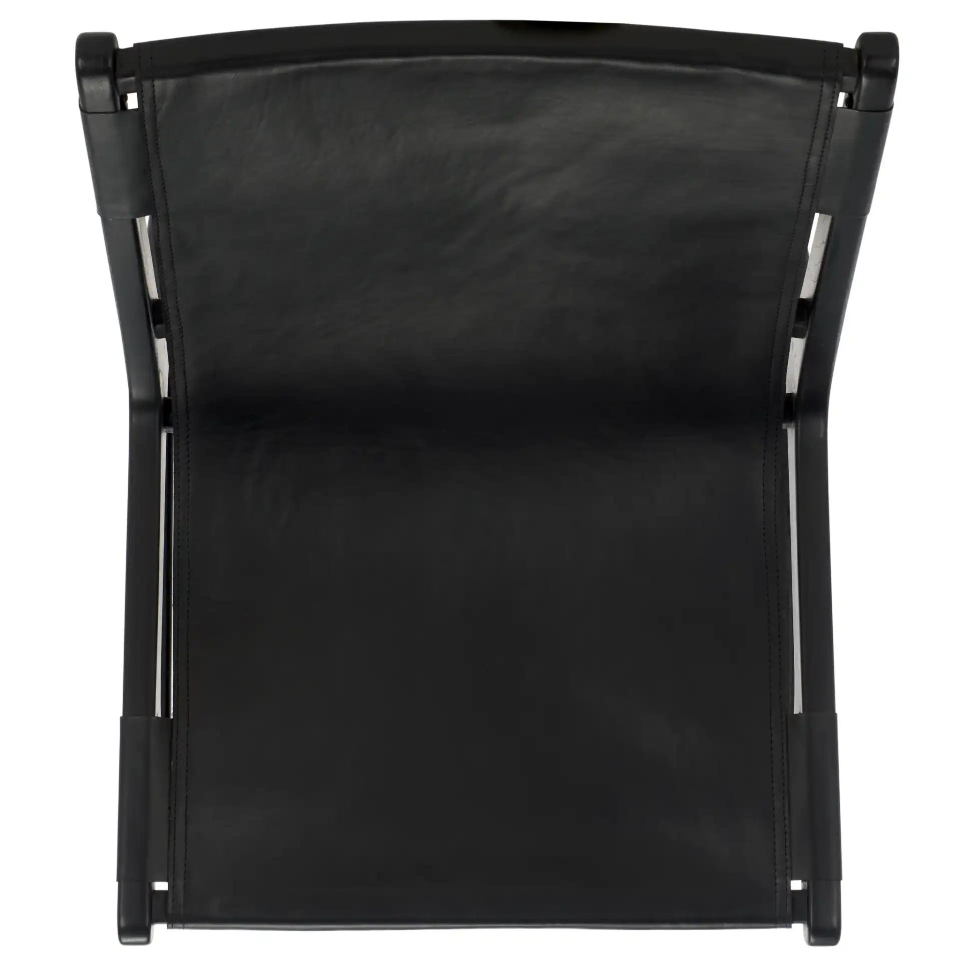 Alanarose Leather Accent Chair in Tan / Natural, detail view
