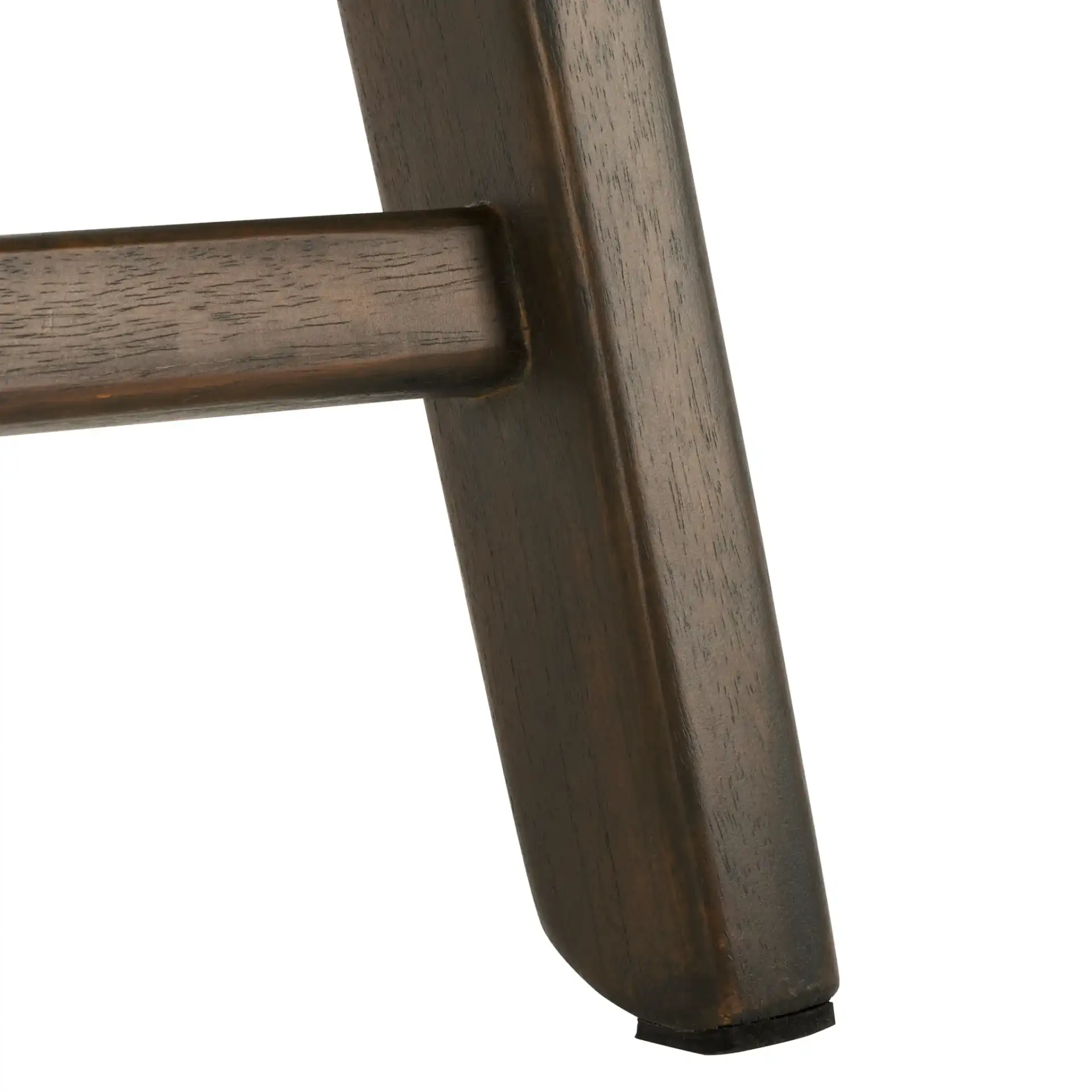 Alanarose Leather Accent Chair in Tan / Natural, detail view