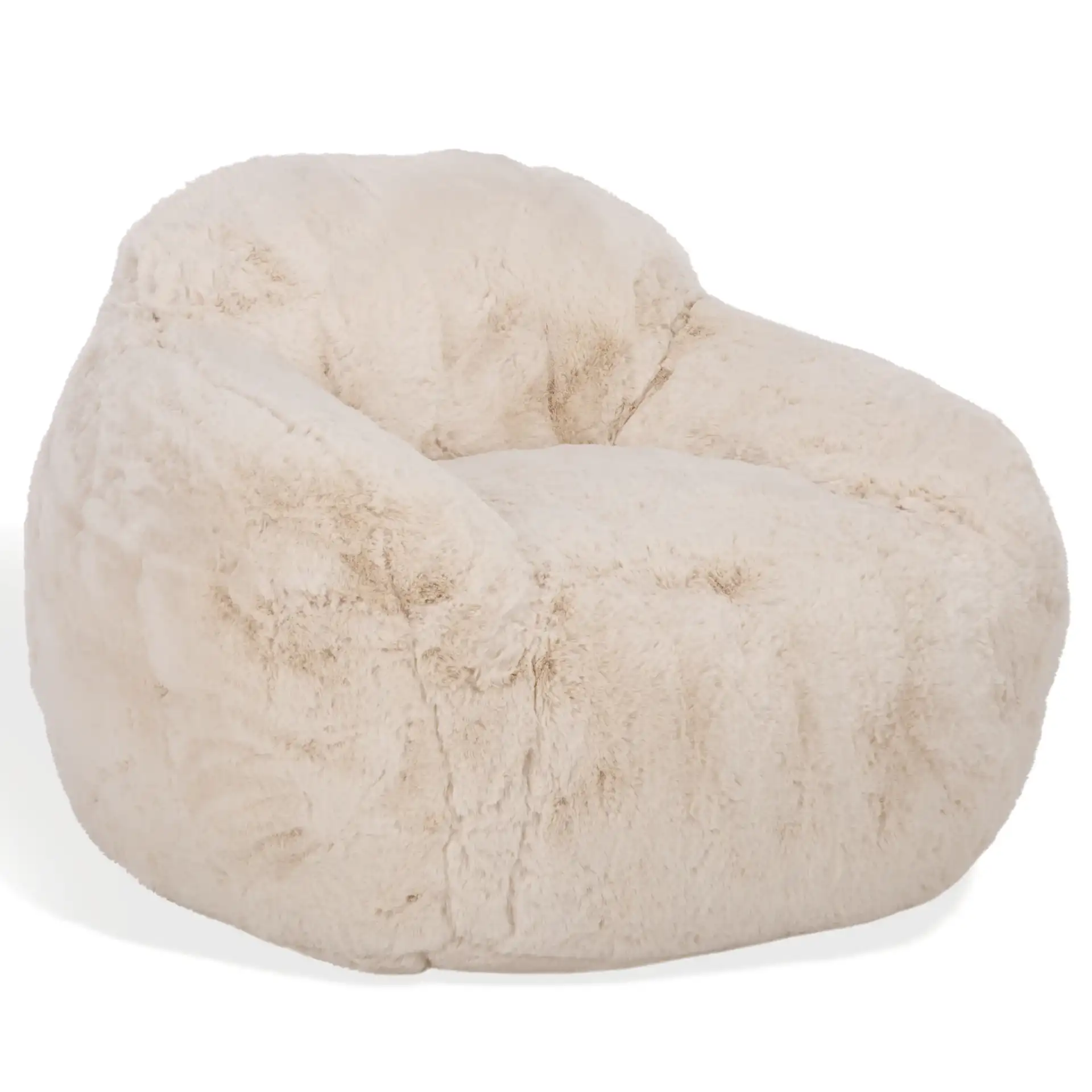 Lorianna Bean Bag Chair in Cream