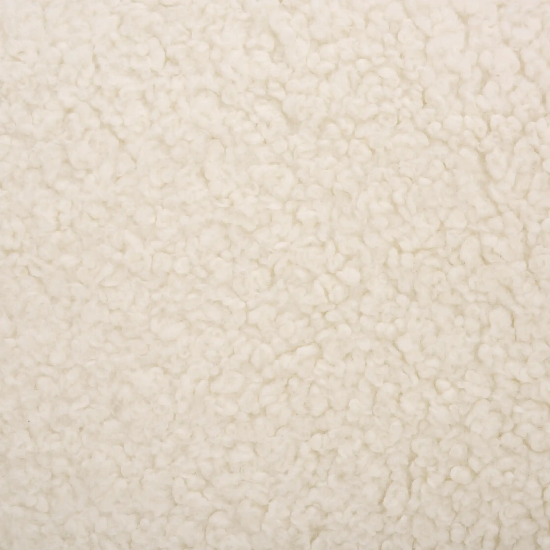 Lorianna Bean Bag Chair in White, detail view