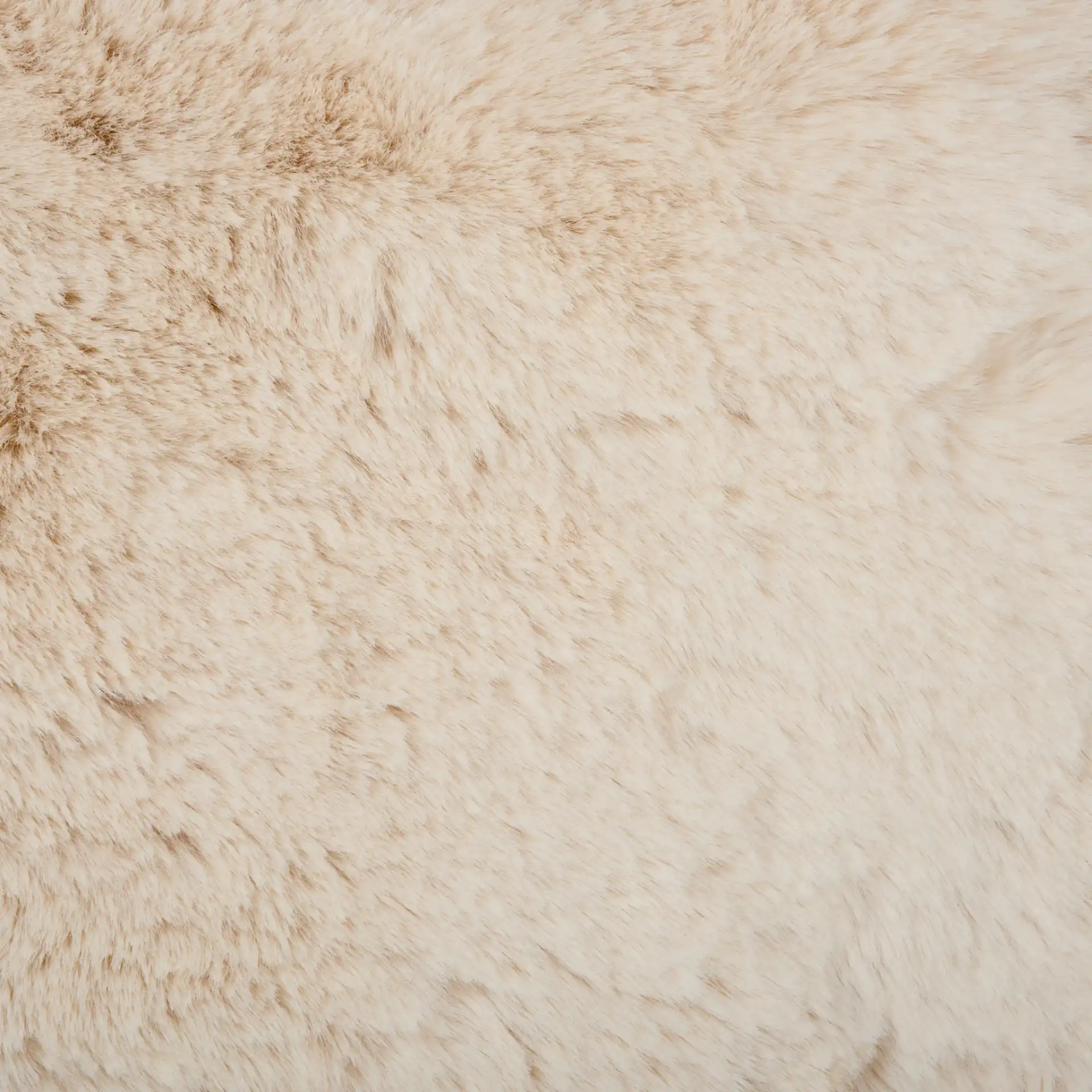 Gracelina Round Pouf in Cream, detail view