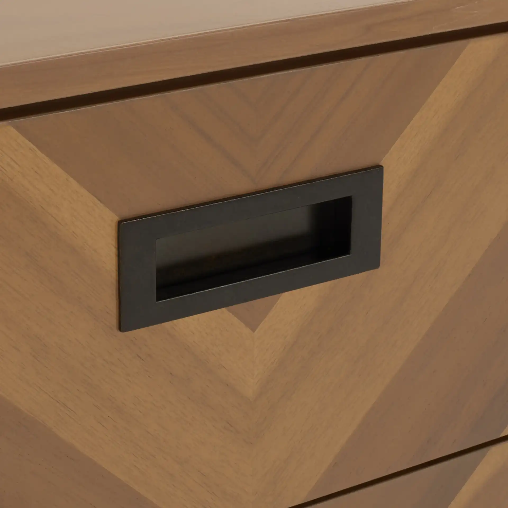 Donald Six-Drawer Dresser in Natural in a styled room