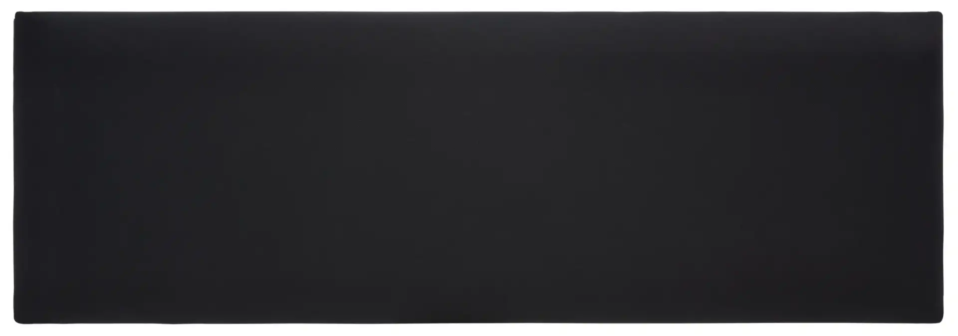 Carmelo Hemp Wrapped Bench in Black, detail view