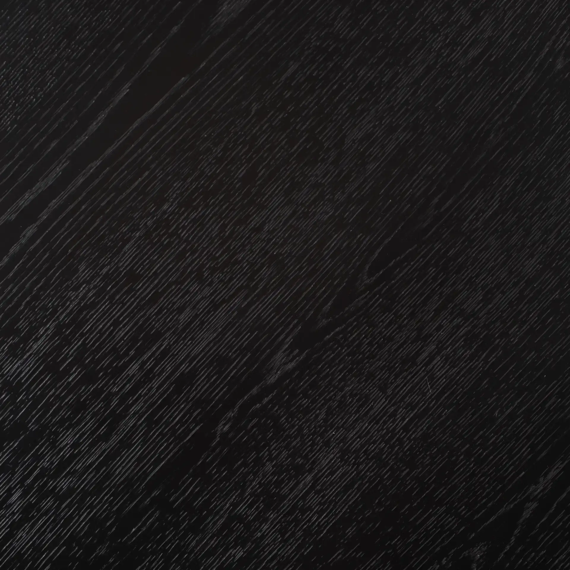 Sasha Wood Coffee Table in Black, detail view