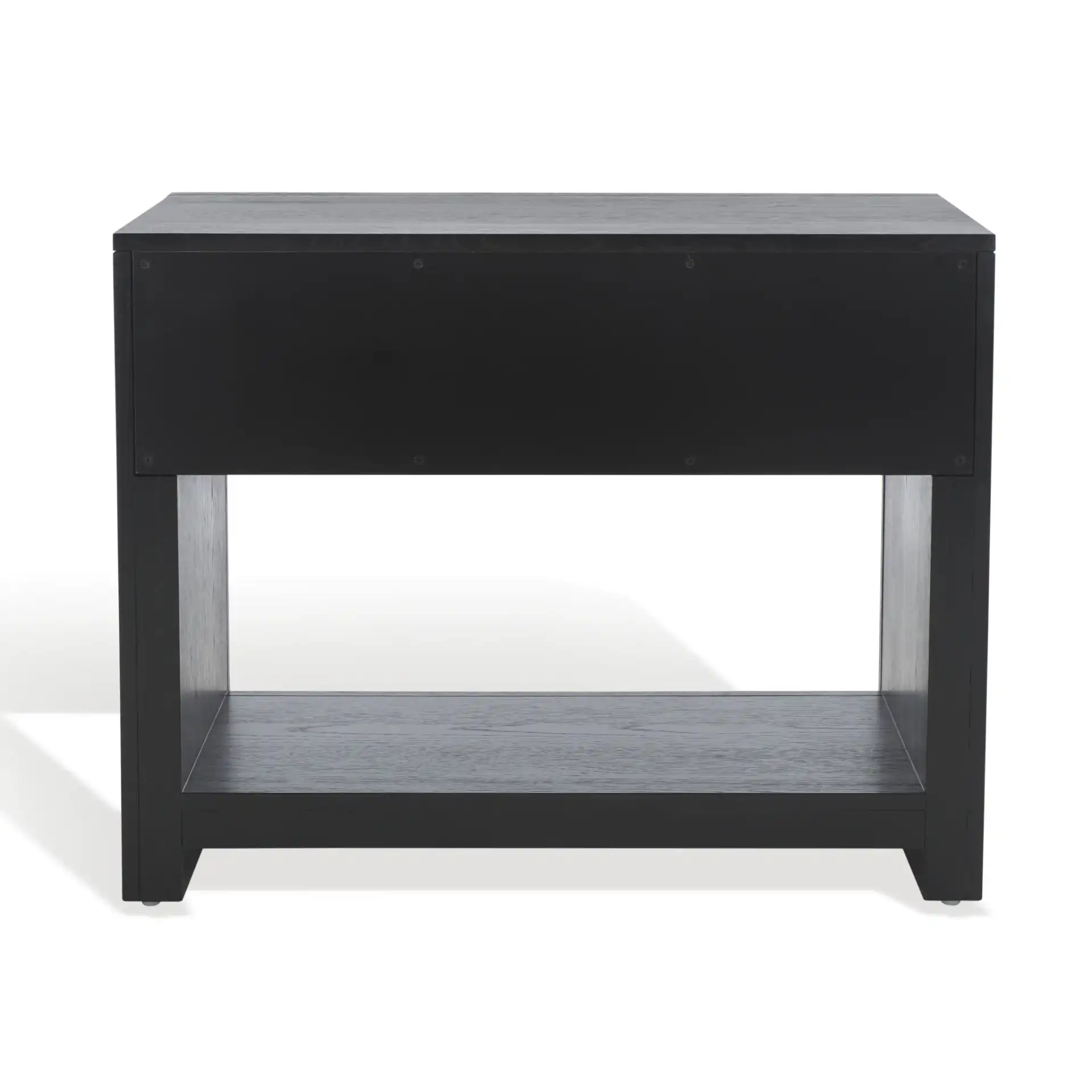 Darnell One-Drawer Nightstand in Black, detail view