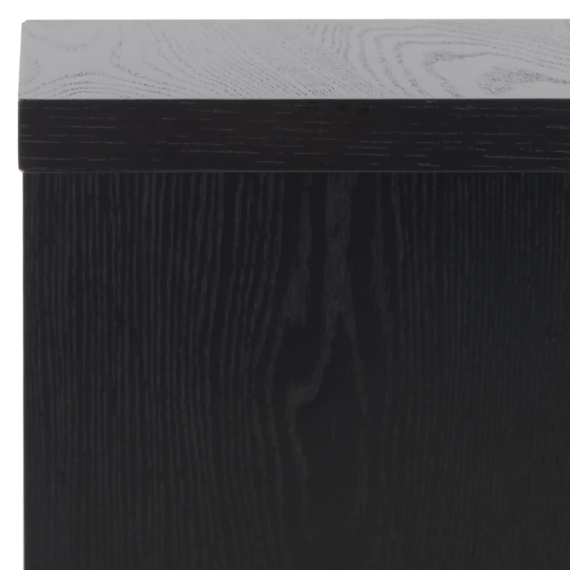 Kassia Wood "C" Table in Medium Oak in a styled room
