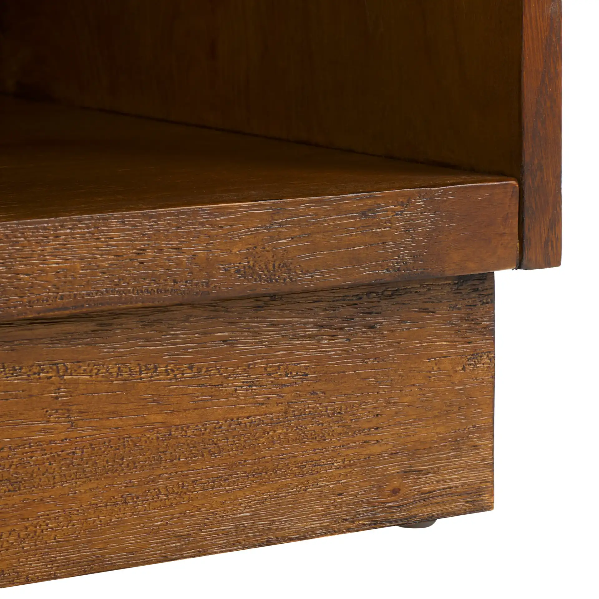 Deirdra One-Drawer Nightstand in Black, detail view