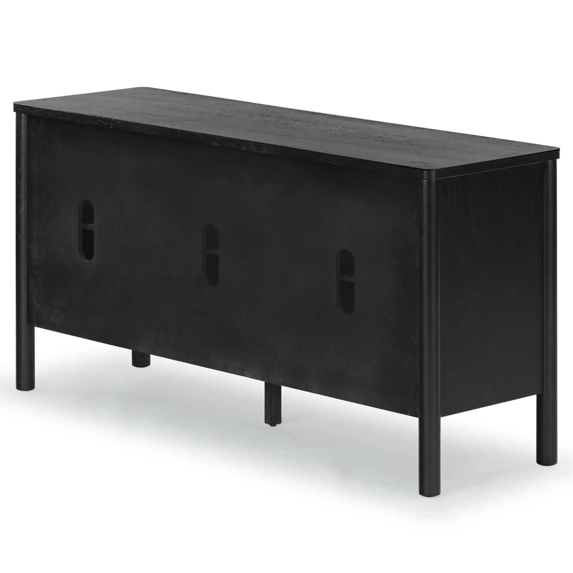 Jaylessa Wood Three-Door Sideboard in Natural, detail view