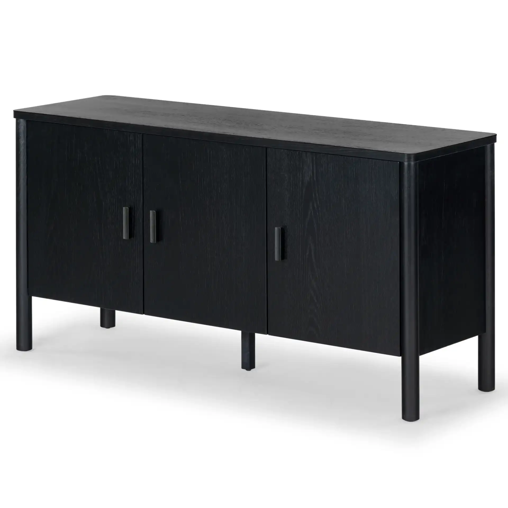 Jaylessa Wood Three-Door Sideboard in Natural, detail view