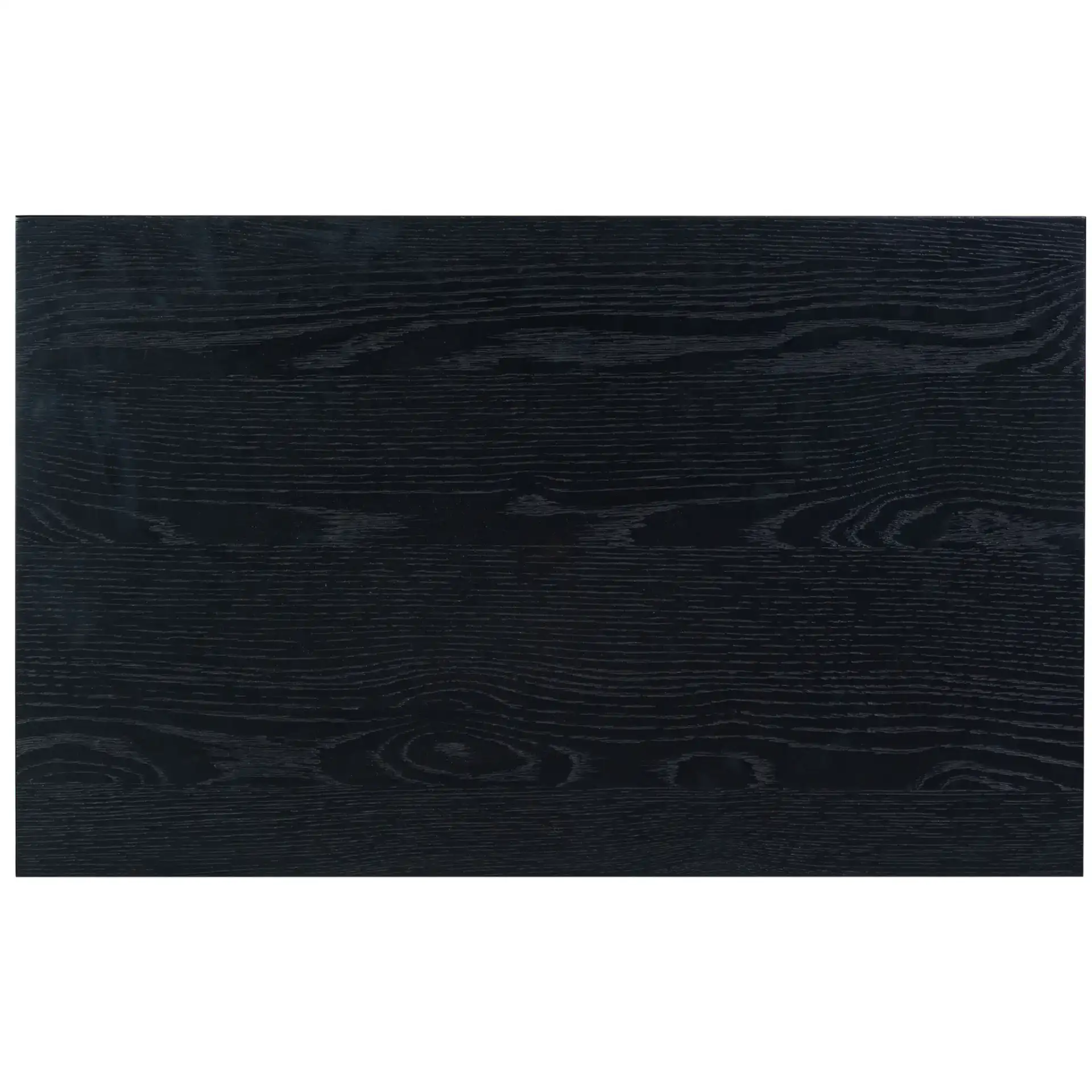 Tobiette Two-Drawer Nightstand in Black, detail view