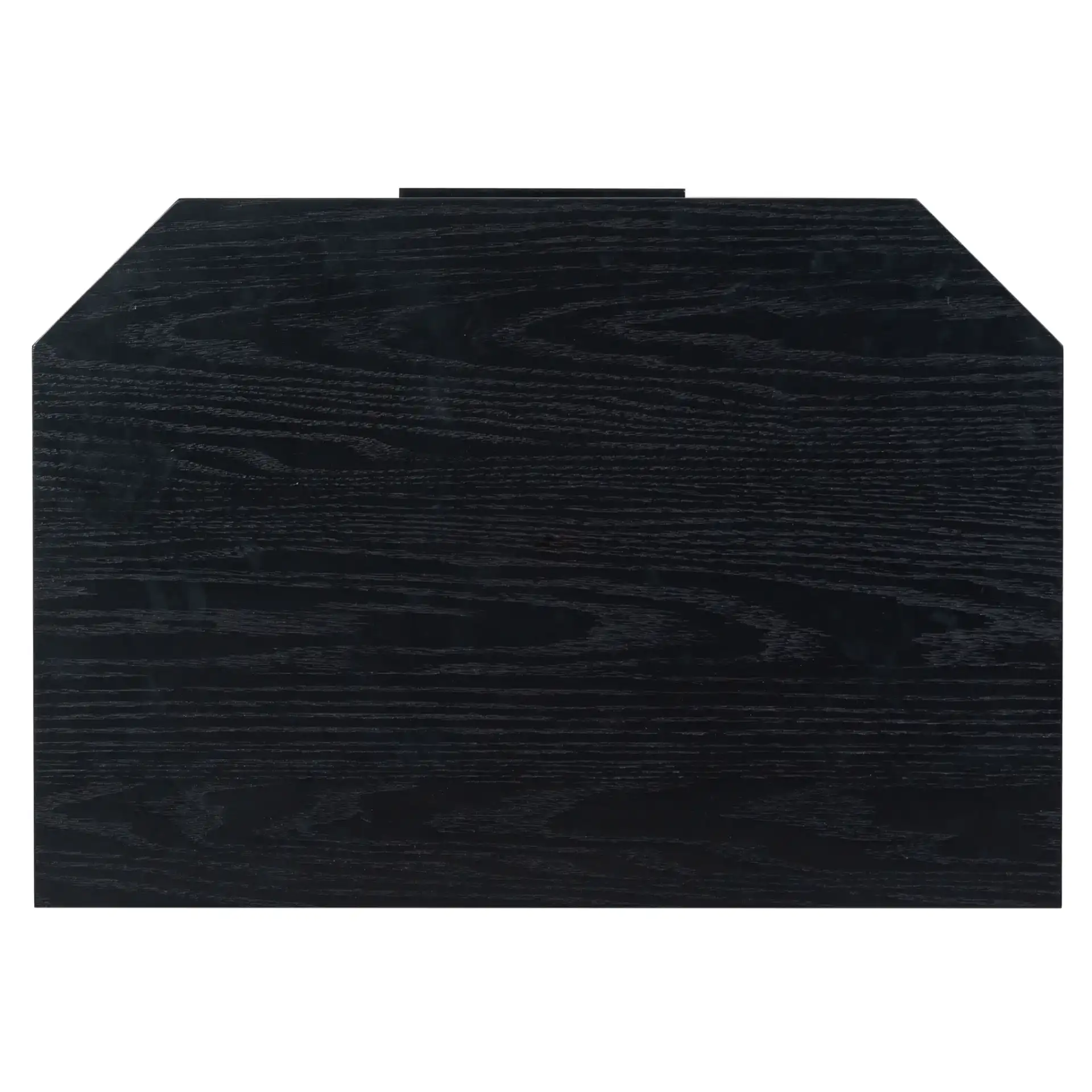 Aerilyn Two-Drawer Nightstand in Black, detail view