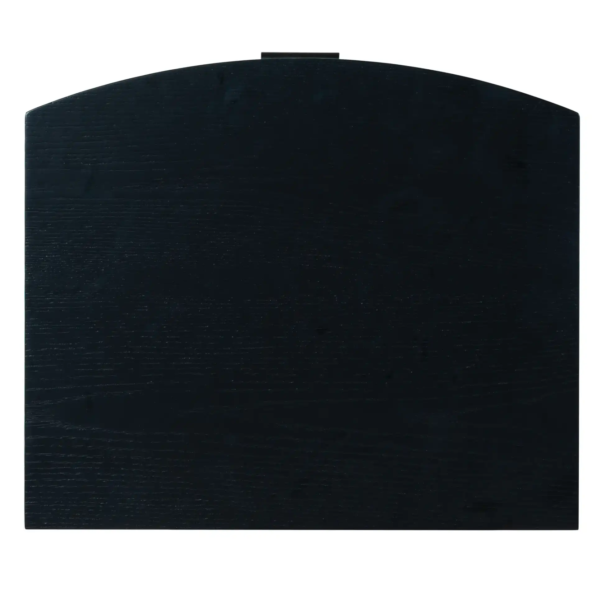 Shelbie Three-Drawer Nightstand in Black, detail view