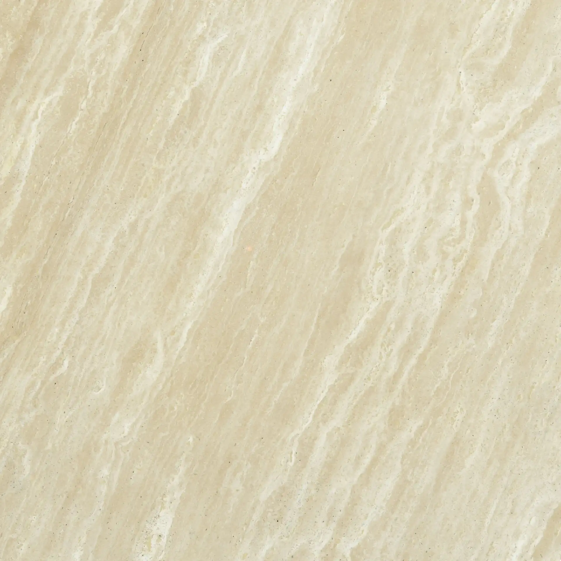 Alysandria Round Coffee Table in Dark Brown Oak / Travertine, detail view