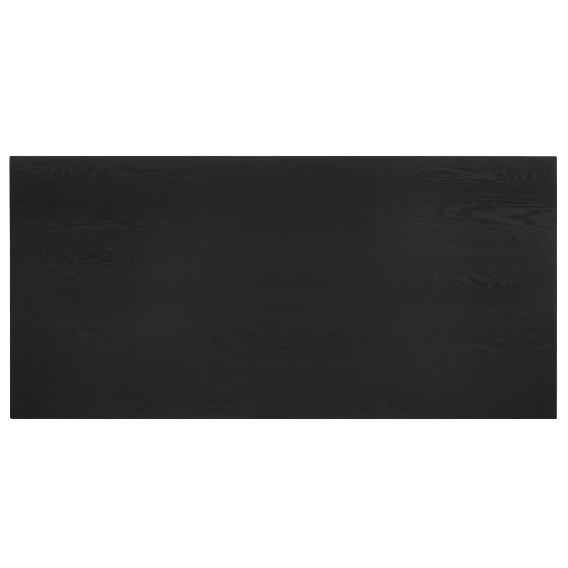 Deborah Wood Desk in Black, detail view