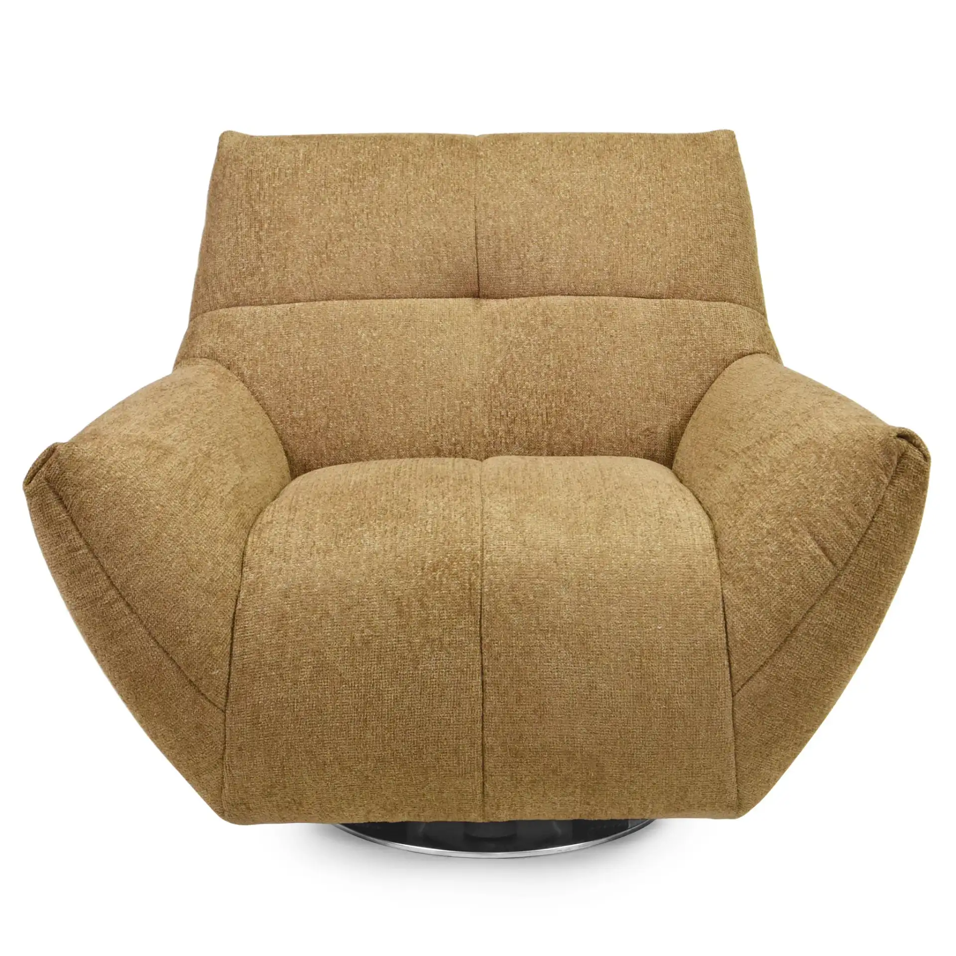 Layletta Swivel Chair in Brown, detail view