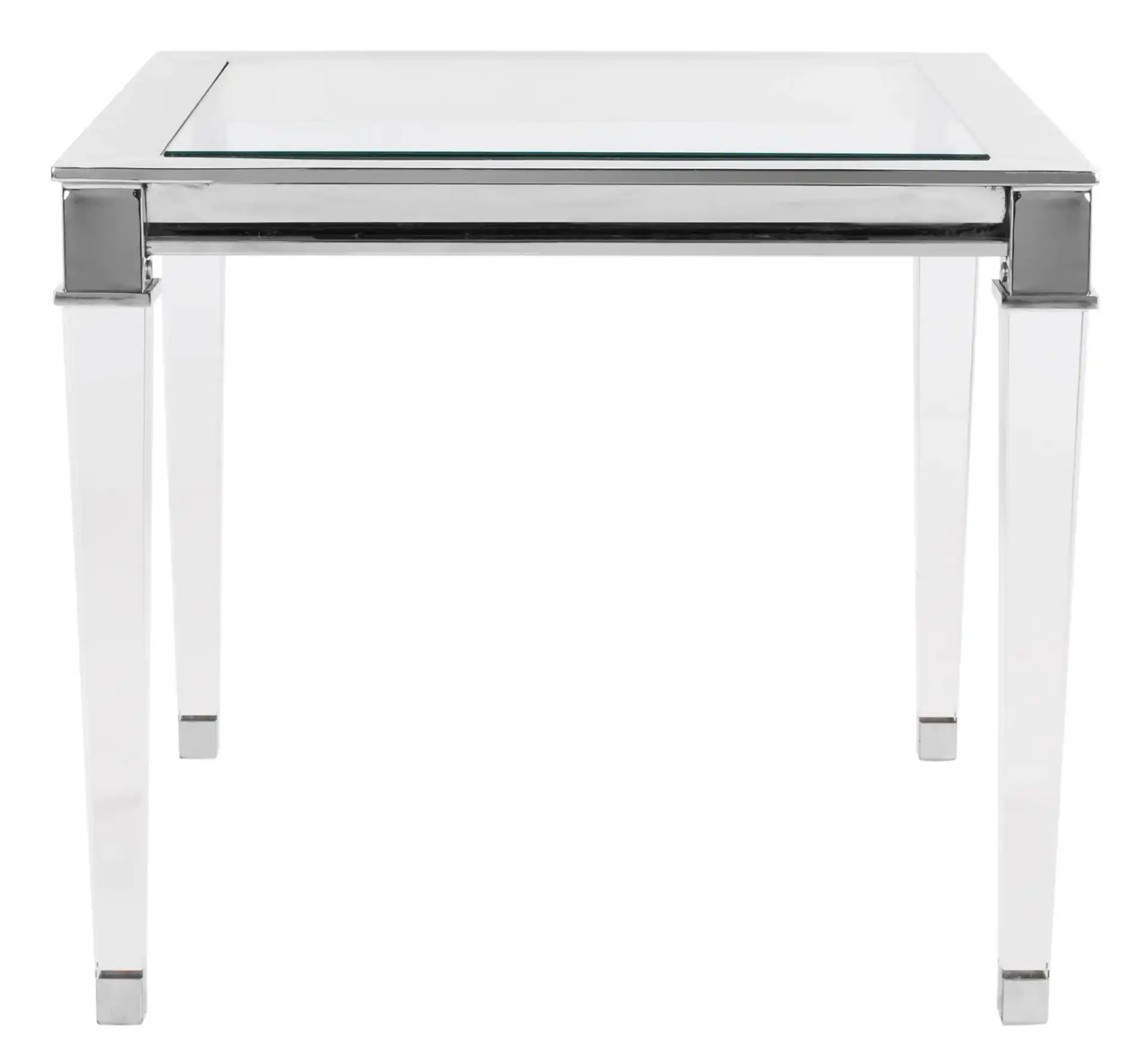 Charleston End Table in Silver