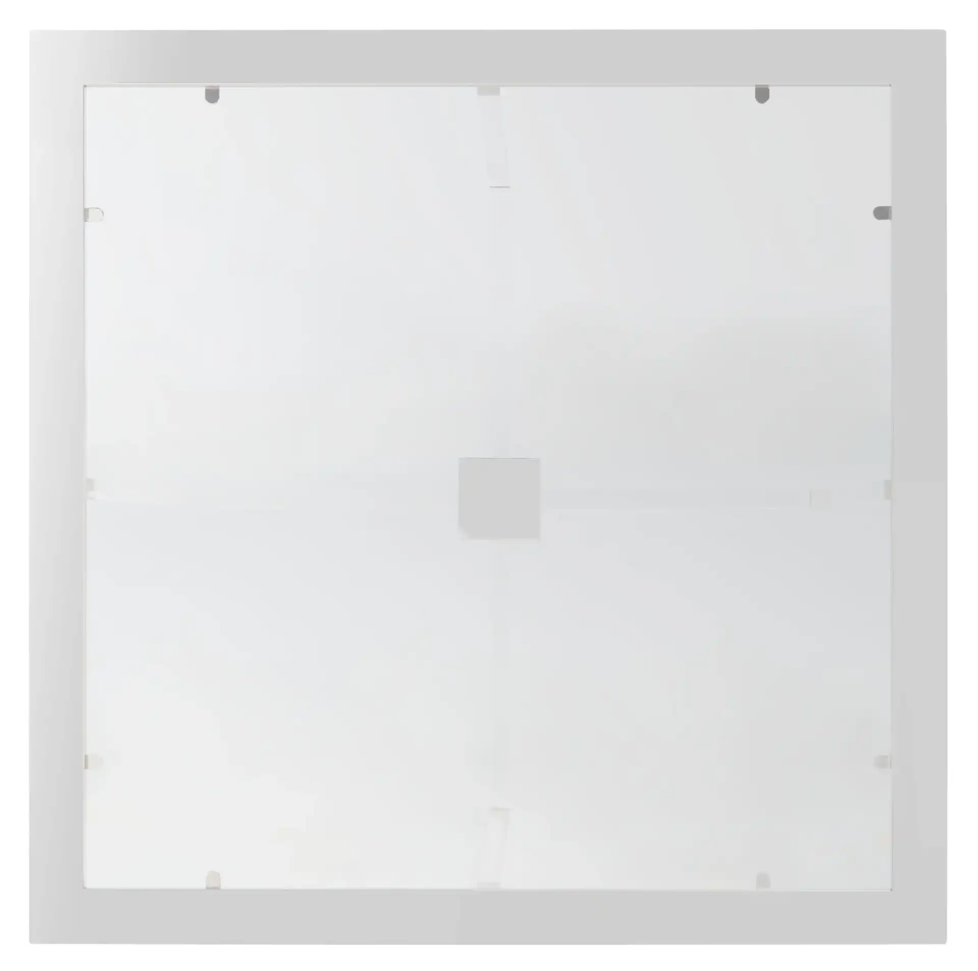 Hermina Acrylic Coffee Table in Clear, detail view