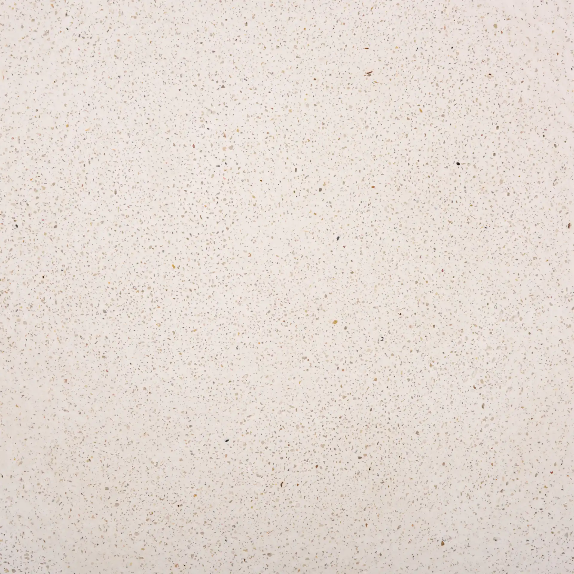 Dynah Concrete Accent Table in Ivory, detail view