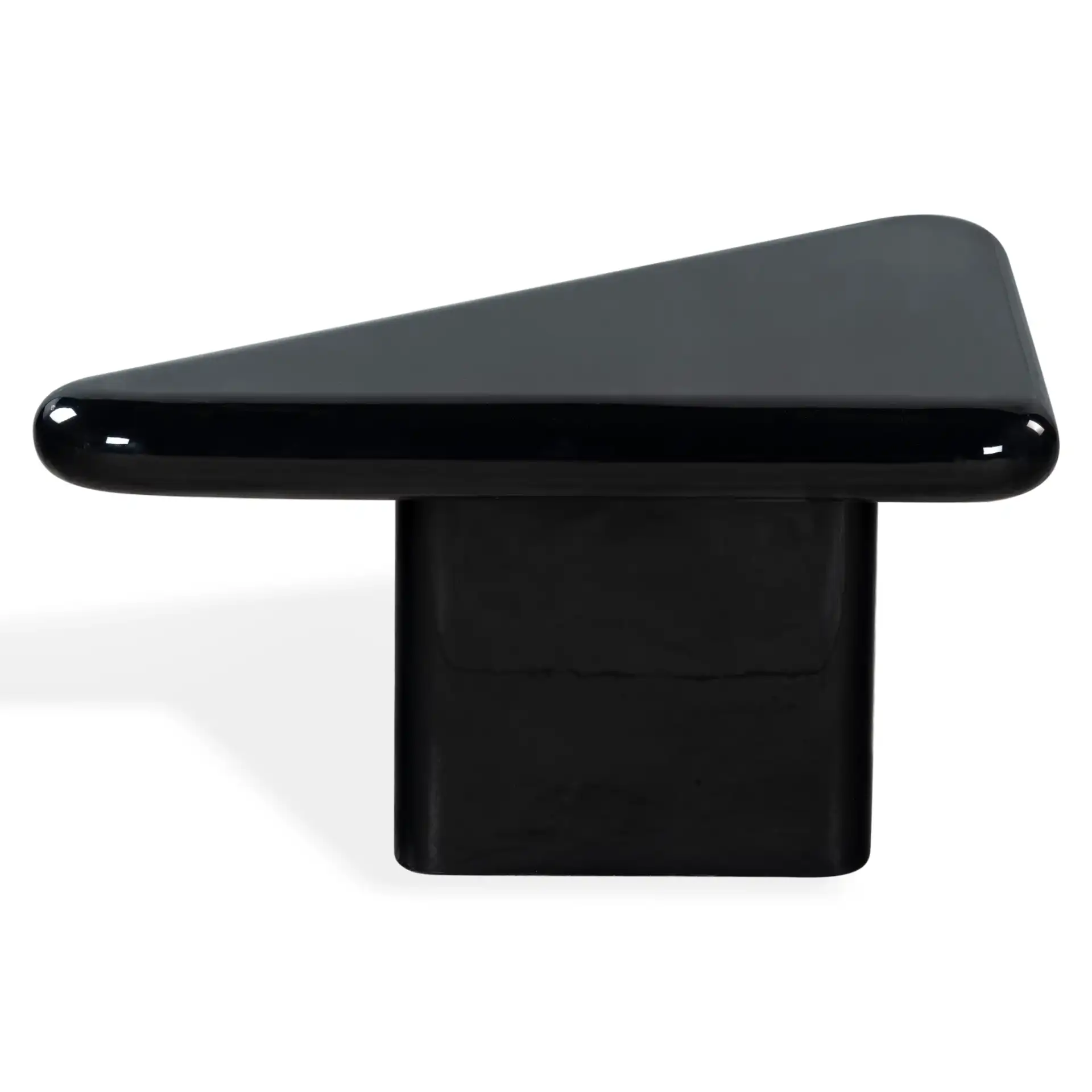 Bellalynn 30-Inch Coffee Table in Black, detail view