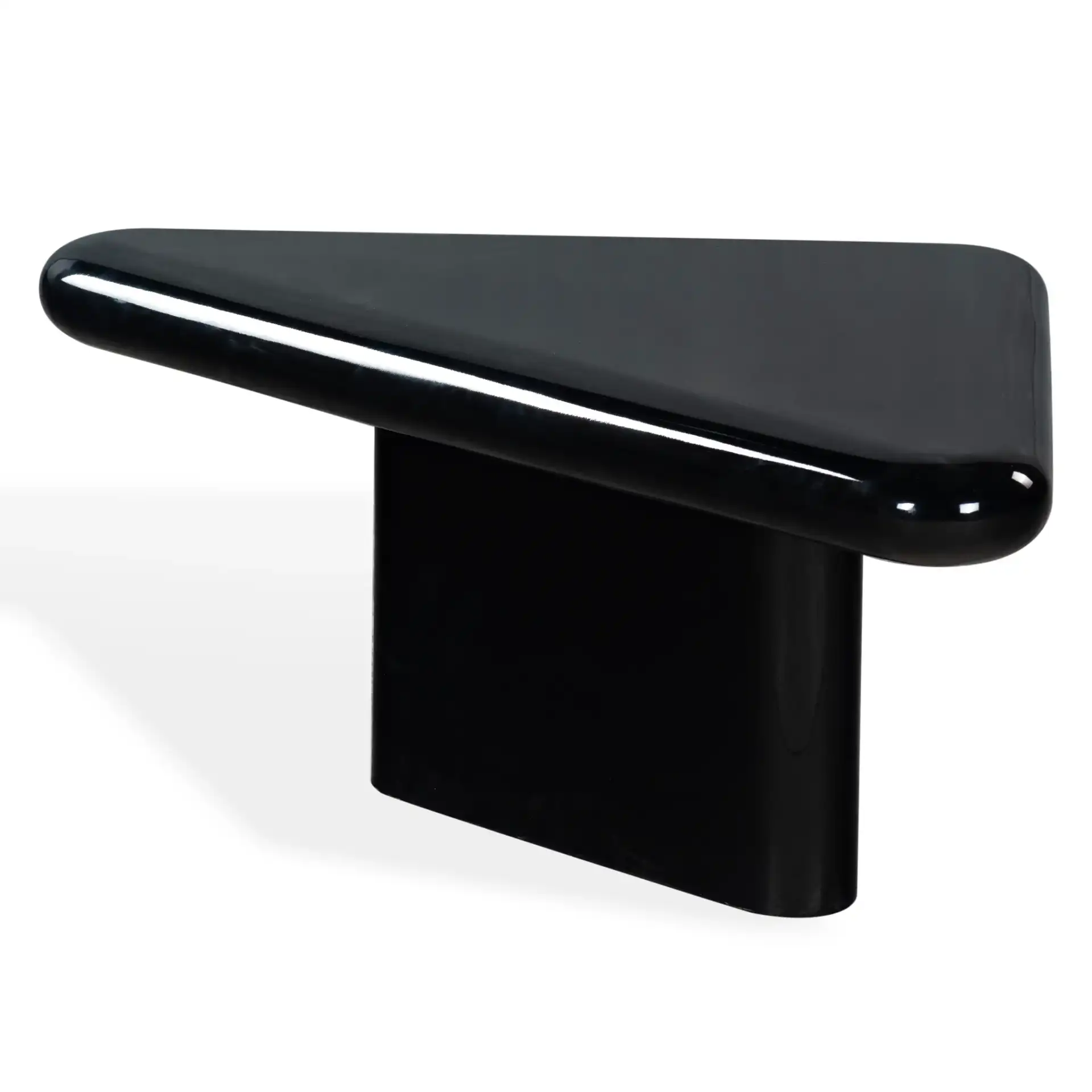 Bellalynn 30-Inch Coffee Table in Black, detail view