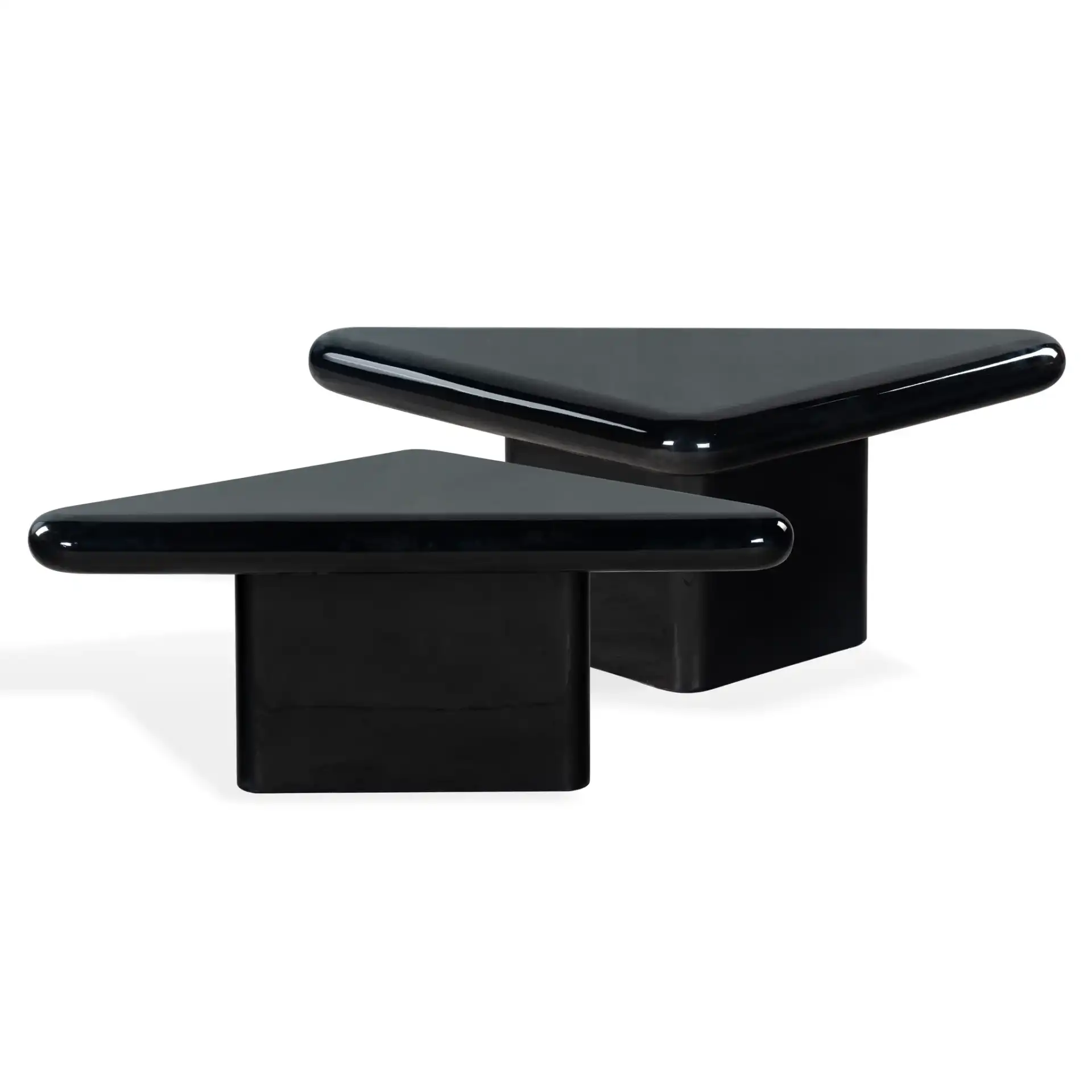 Bellalynn Coffee Table in Black, detail view