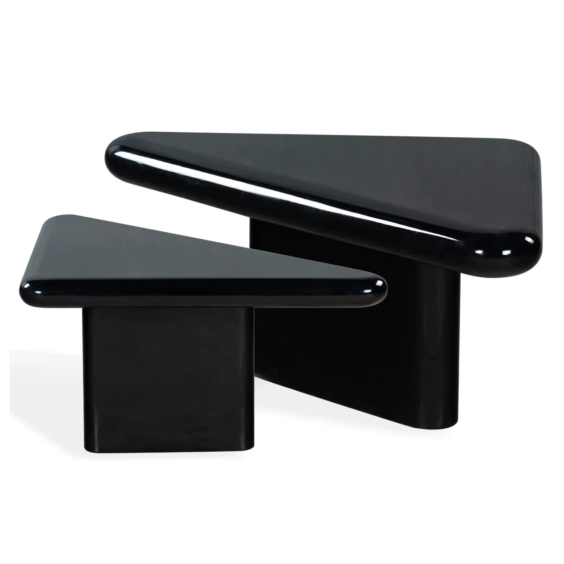 Bellalynn Coffee Table in Black, detail view