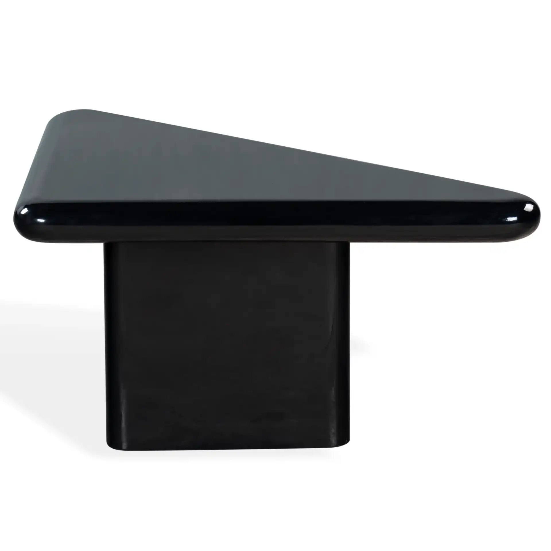 Bellalynn Coffee Table in Black, detail view