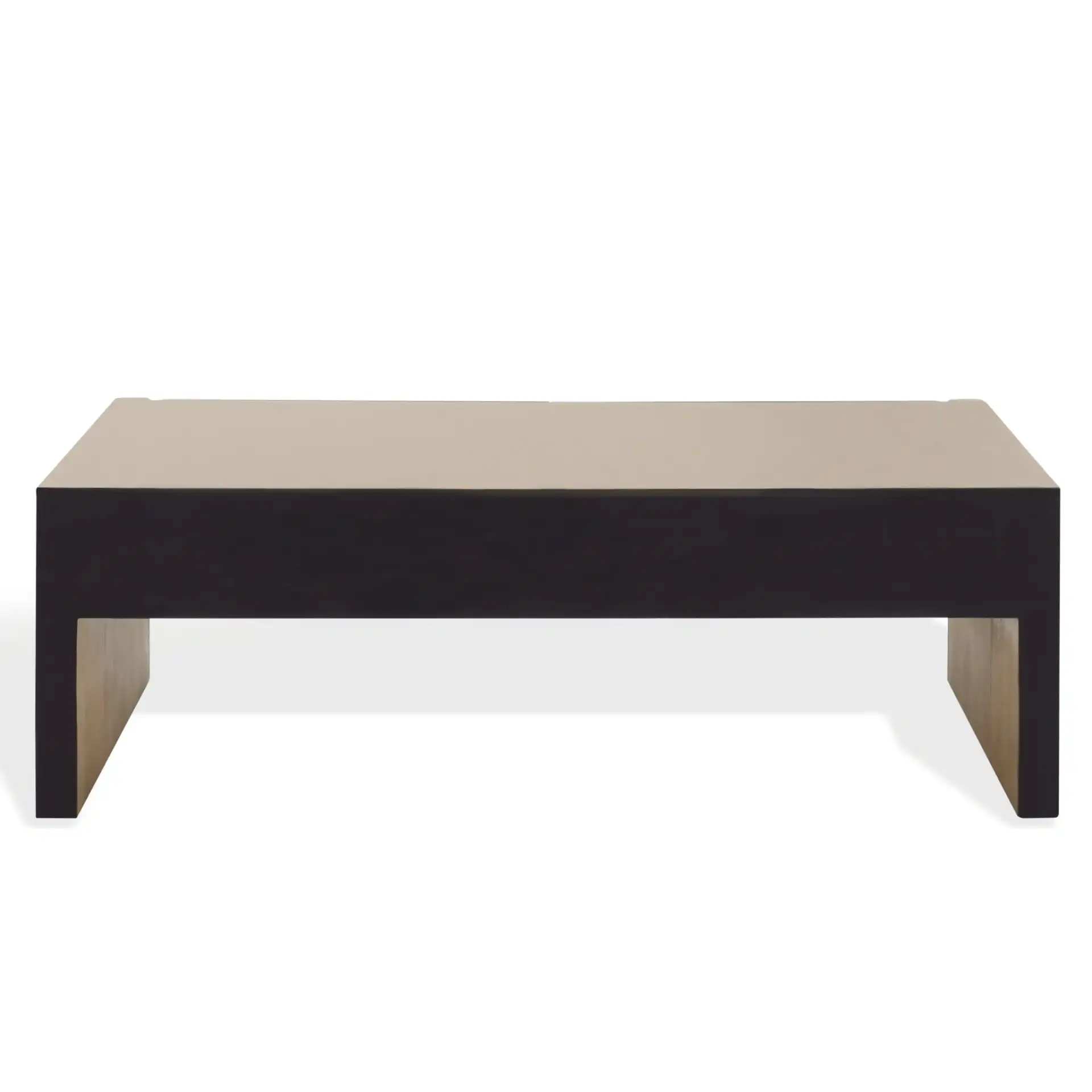 Wynnrosa Two-Drawer Coffee Table in Natural, detail view
