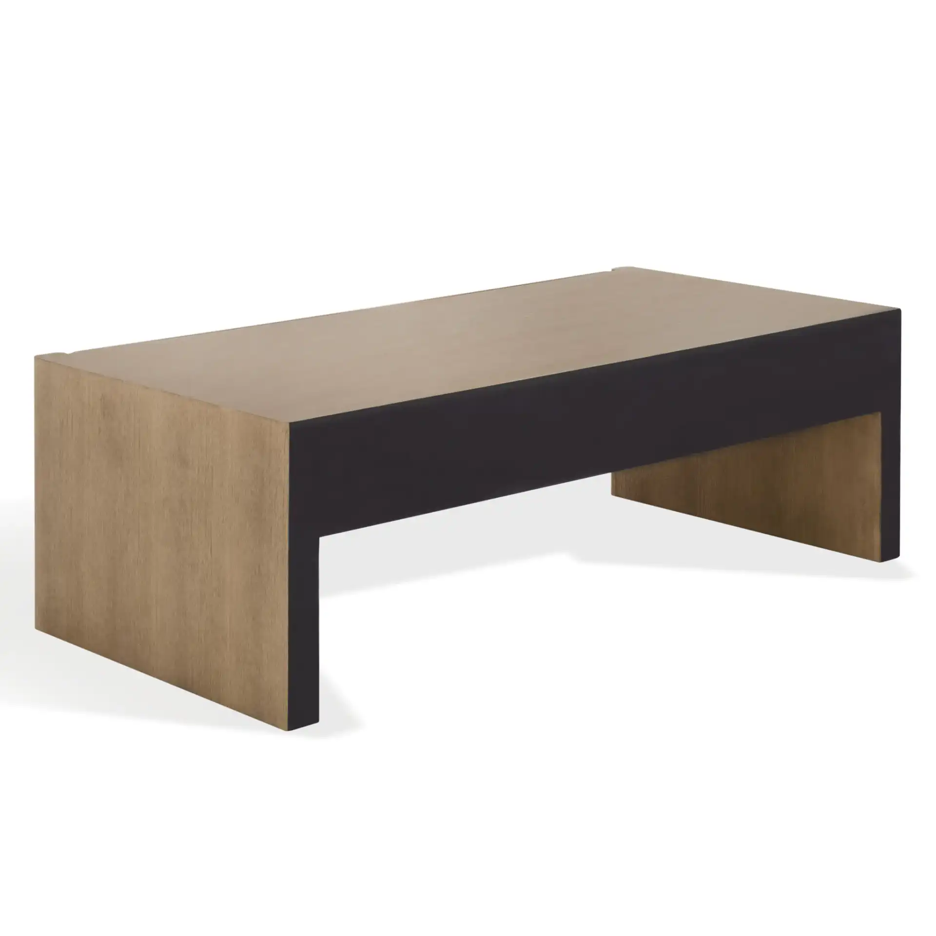 Wynnrosa Two-Drawer Coffee Table in Natural, detail view