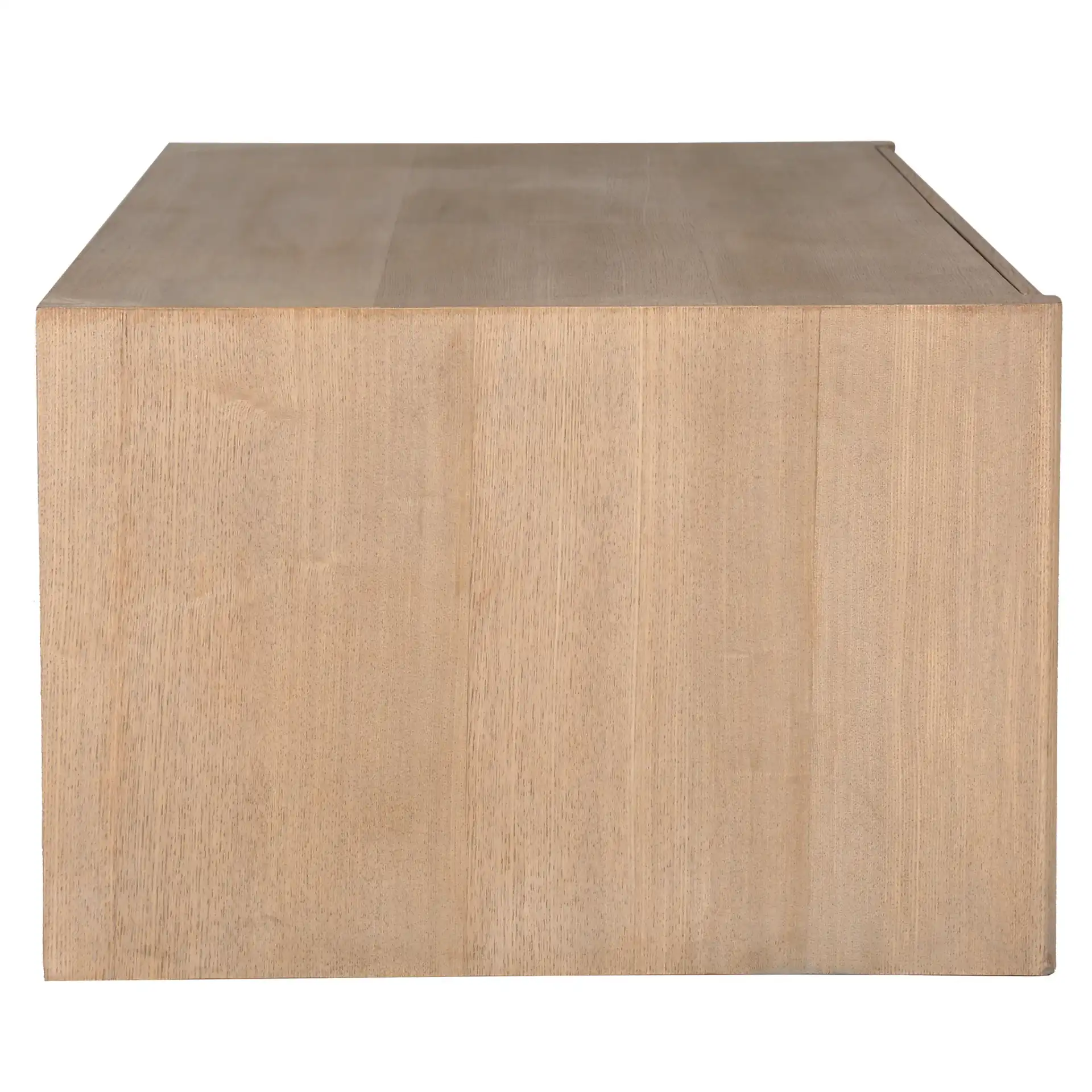 Wynnrosa Two-Drawer Coffee Table in Natural, detail view