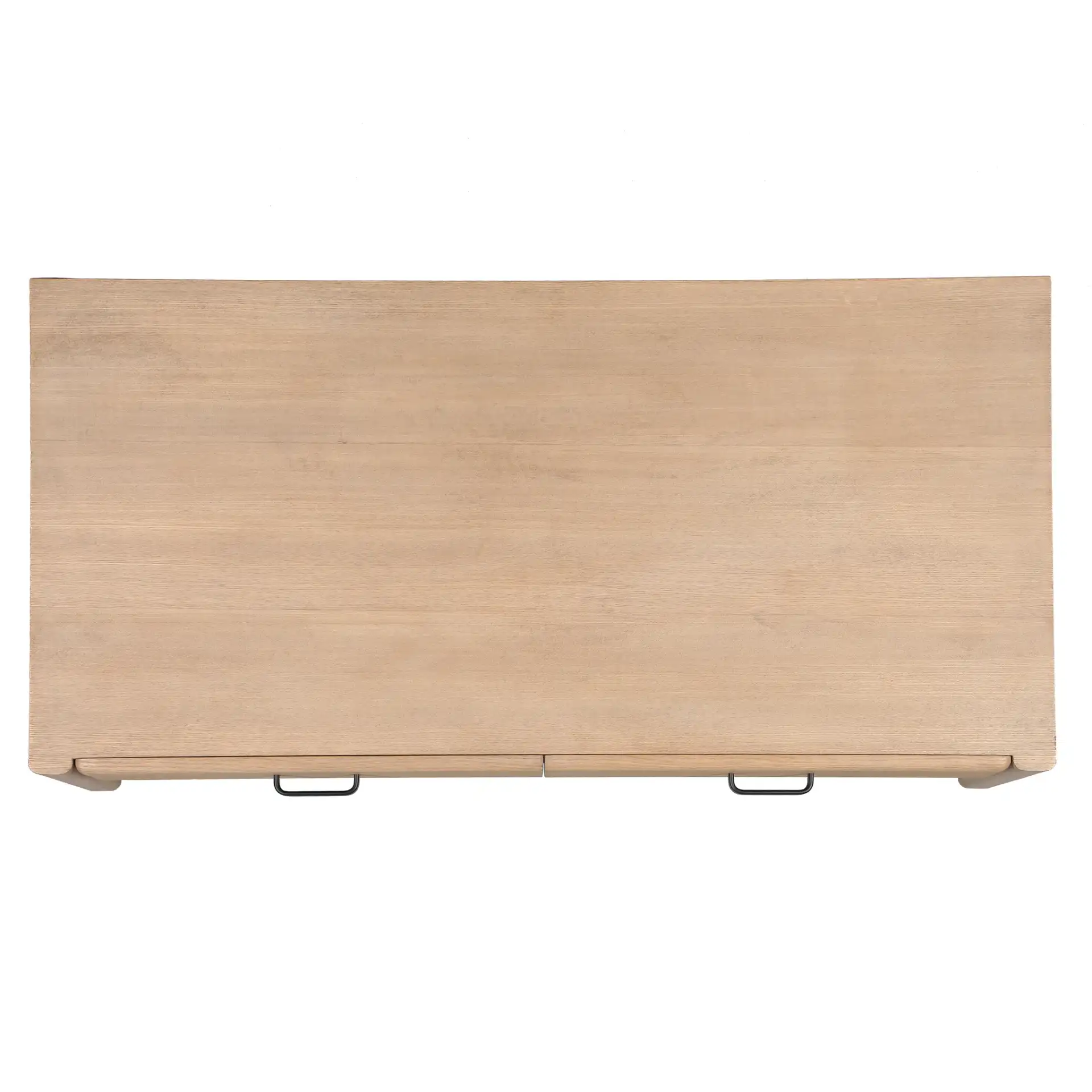 Wynnrosa Two-Drawer Coffee Table in Natural, detail view