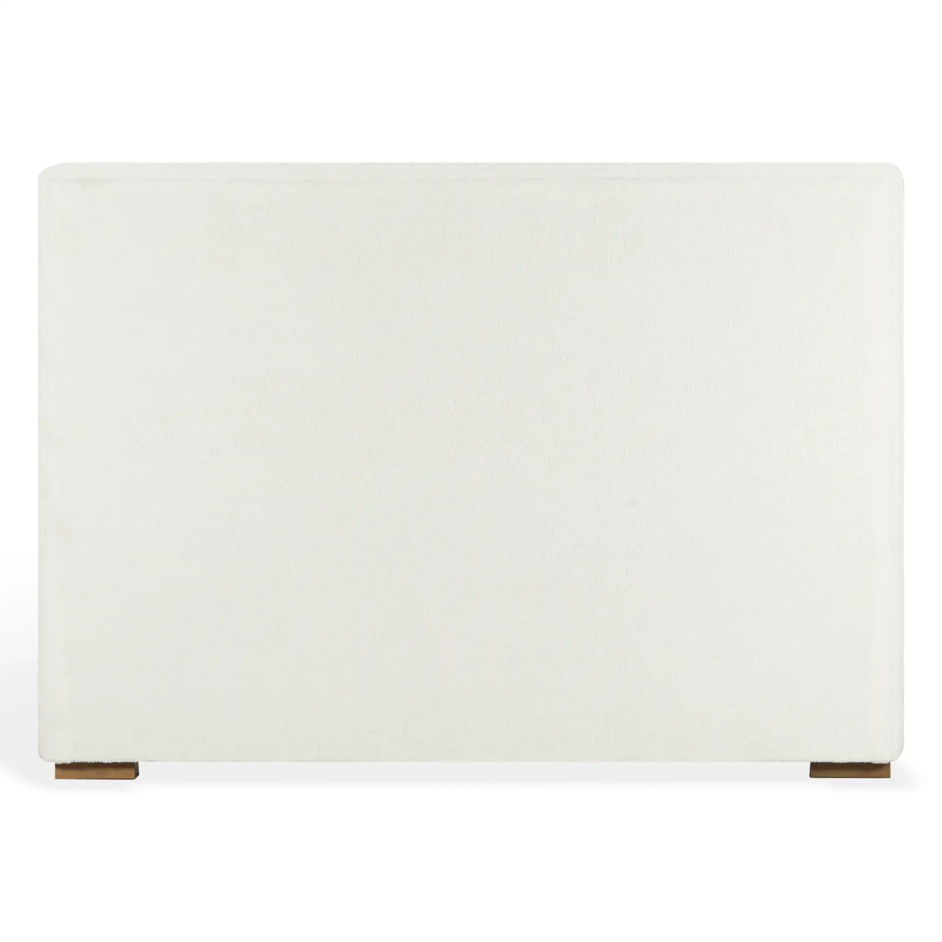 Dwaine Teddy King Bed in White / Natural, detail view