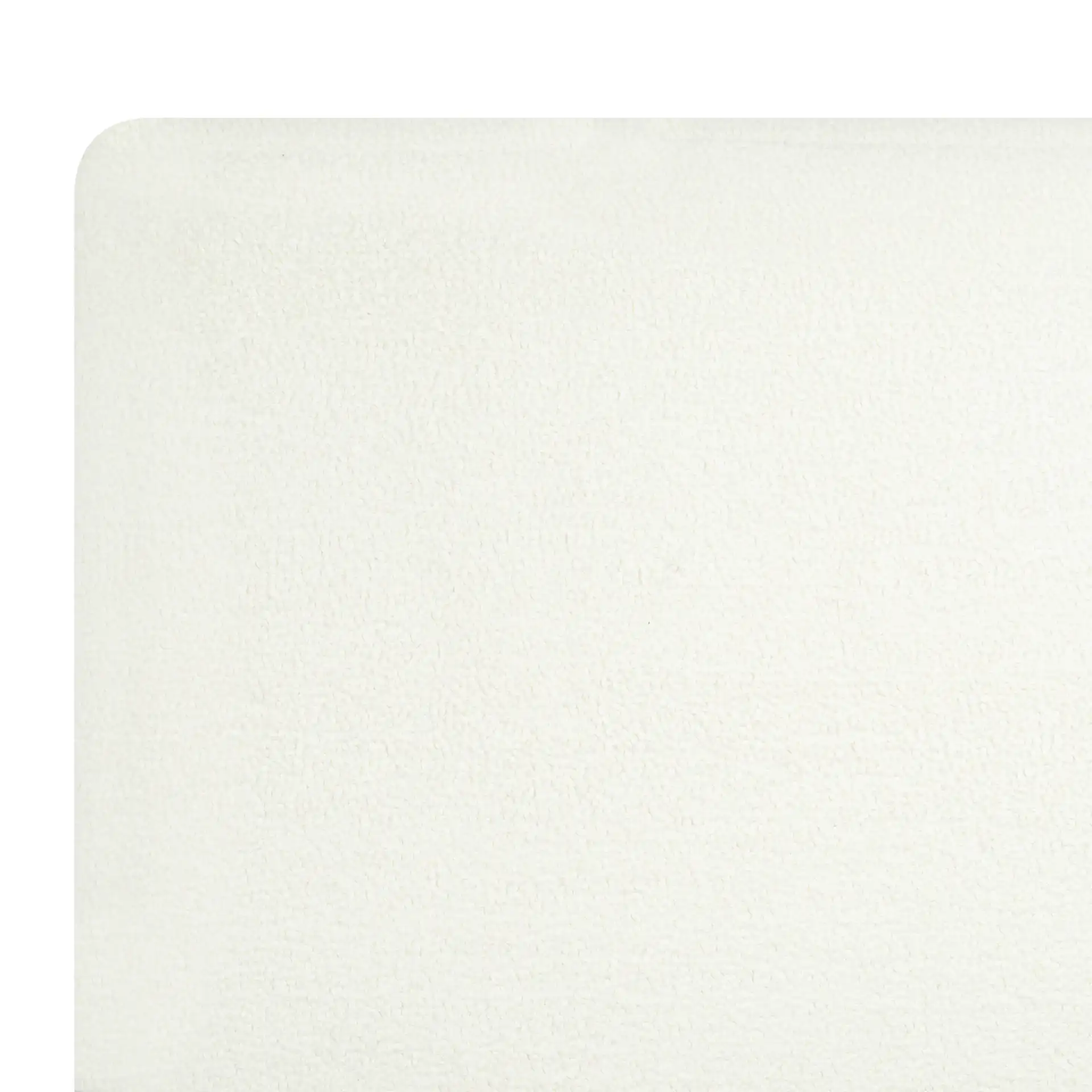 Dwaine Teddy King Bed in White / Natural in a styled room