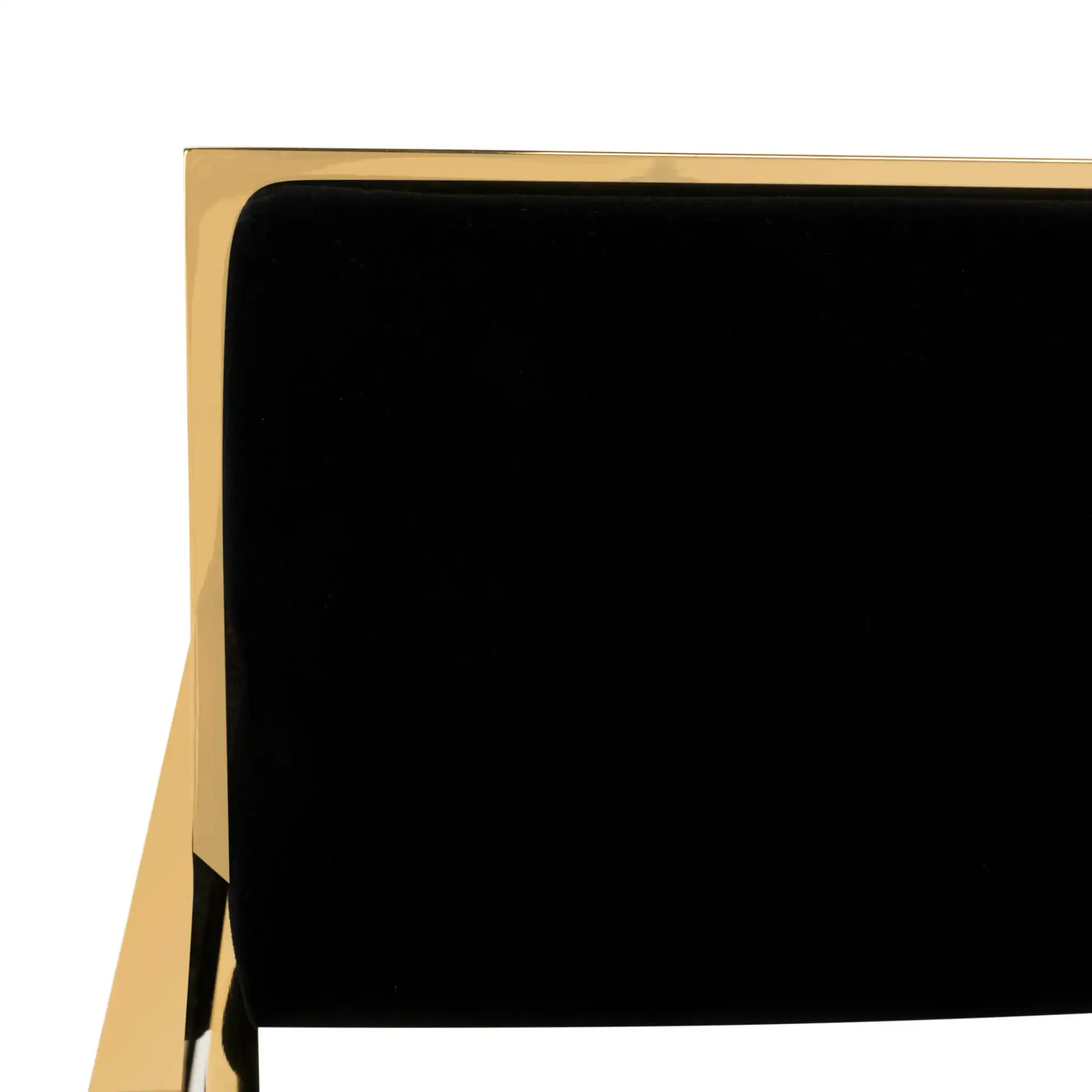 Kian Chair in Black / Gold in a styled room