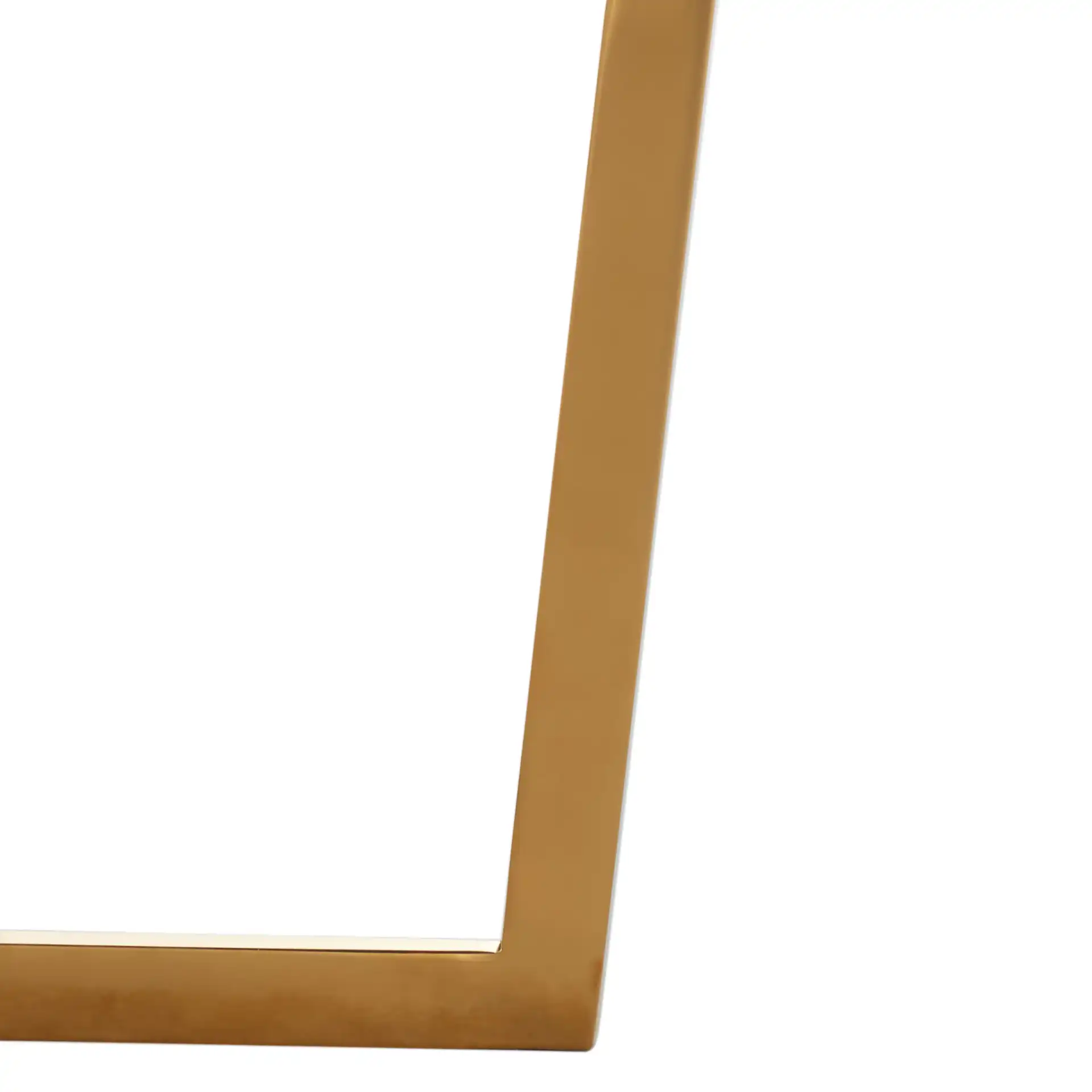 Danna End Table in Gold / Black, detail view