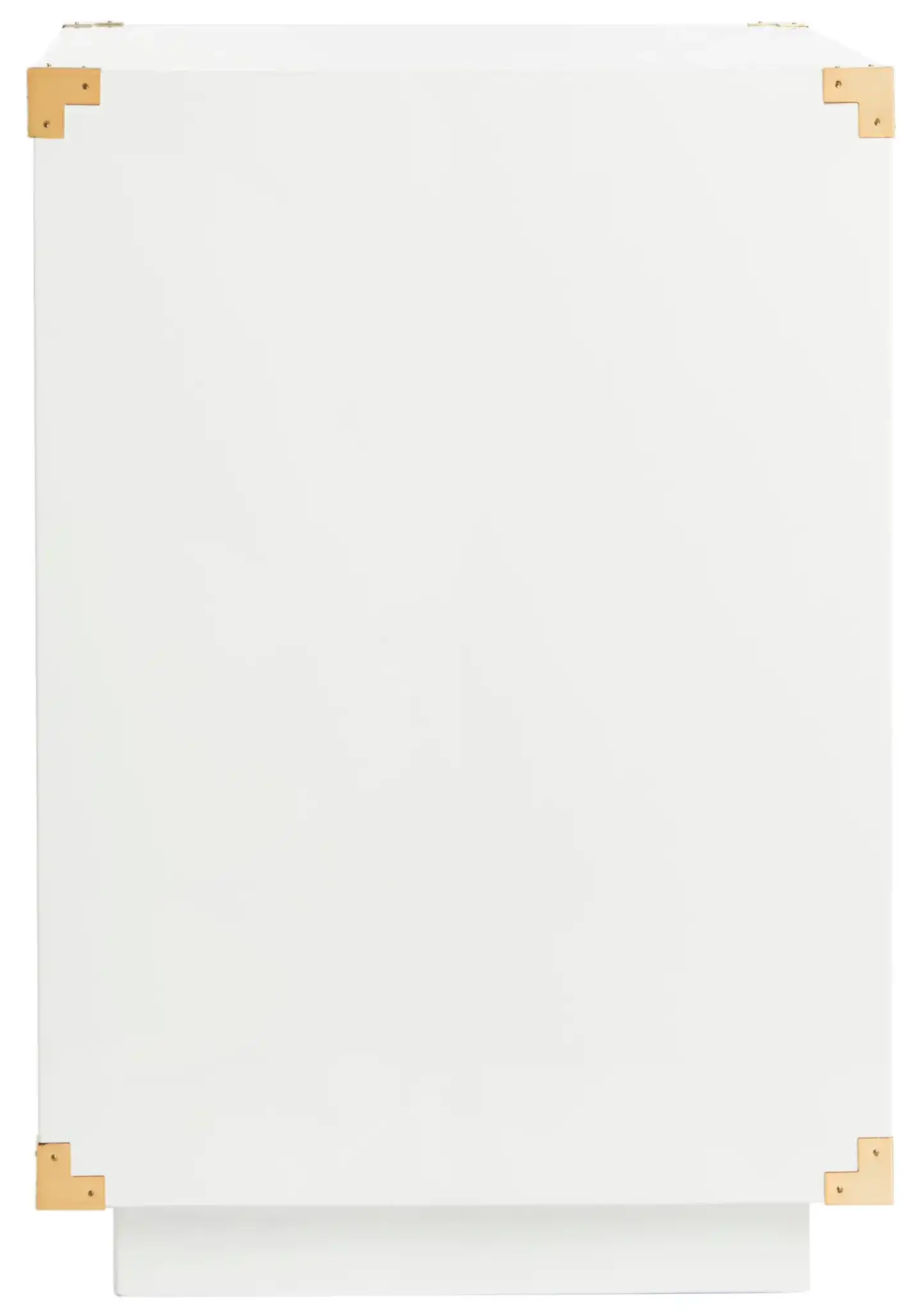 Lella Side Table in White, detail view