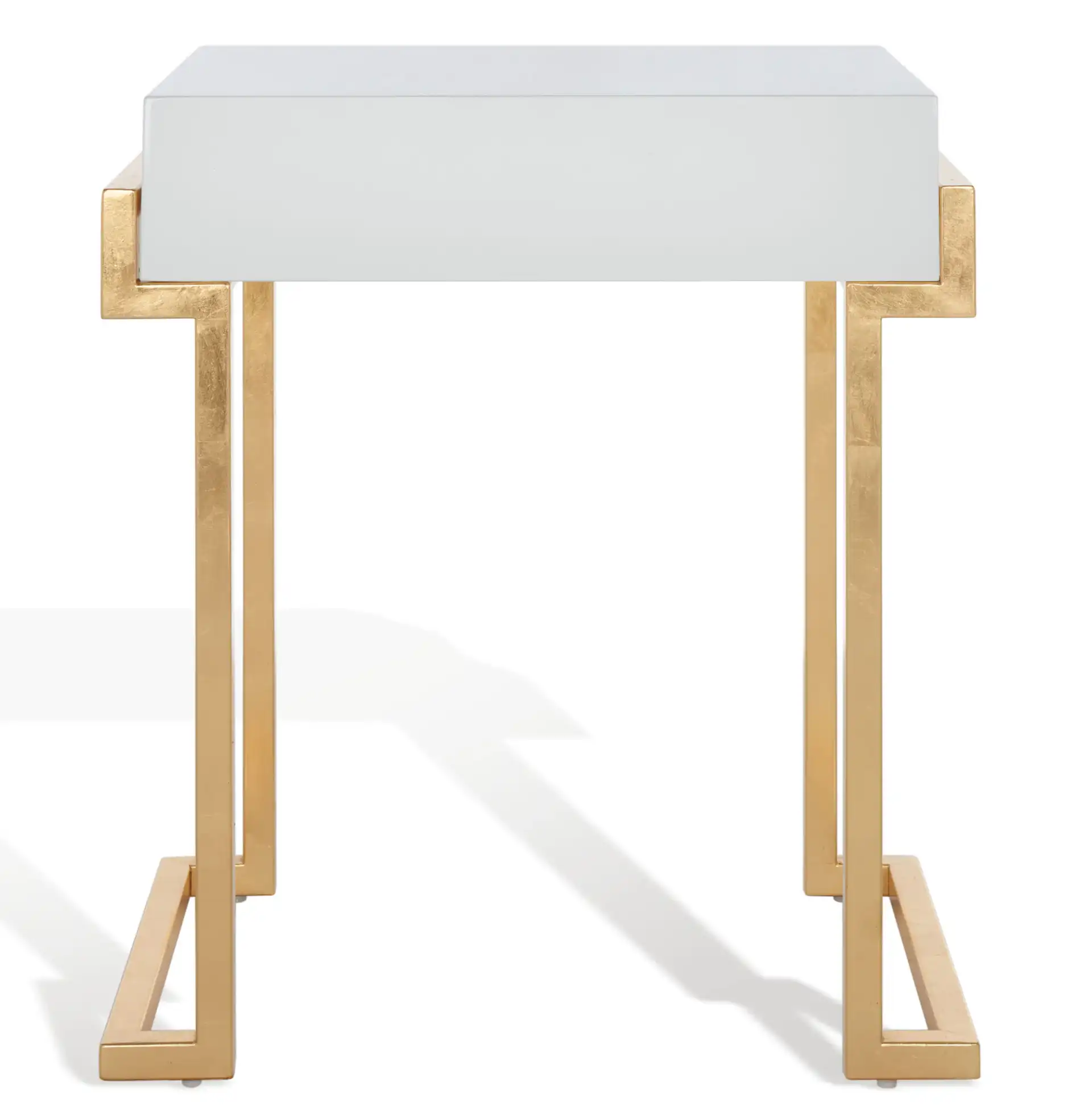 Abele Side Table in Black, detail view