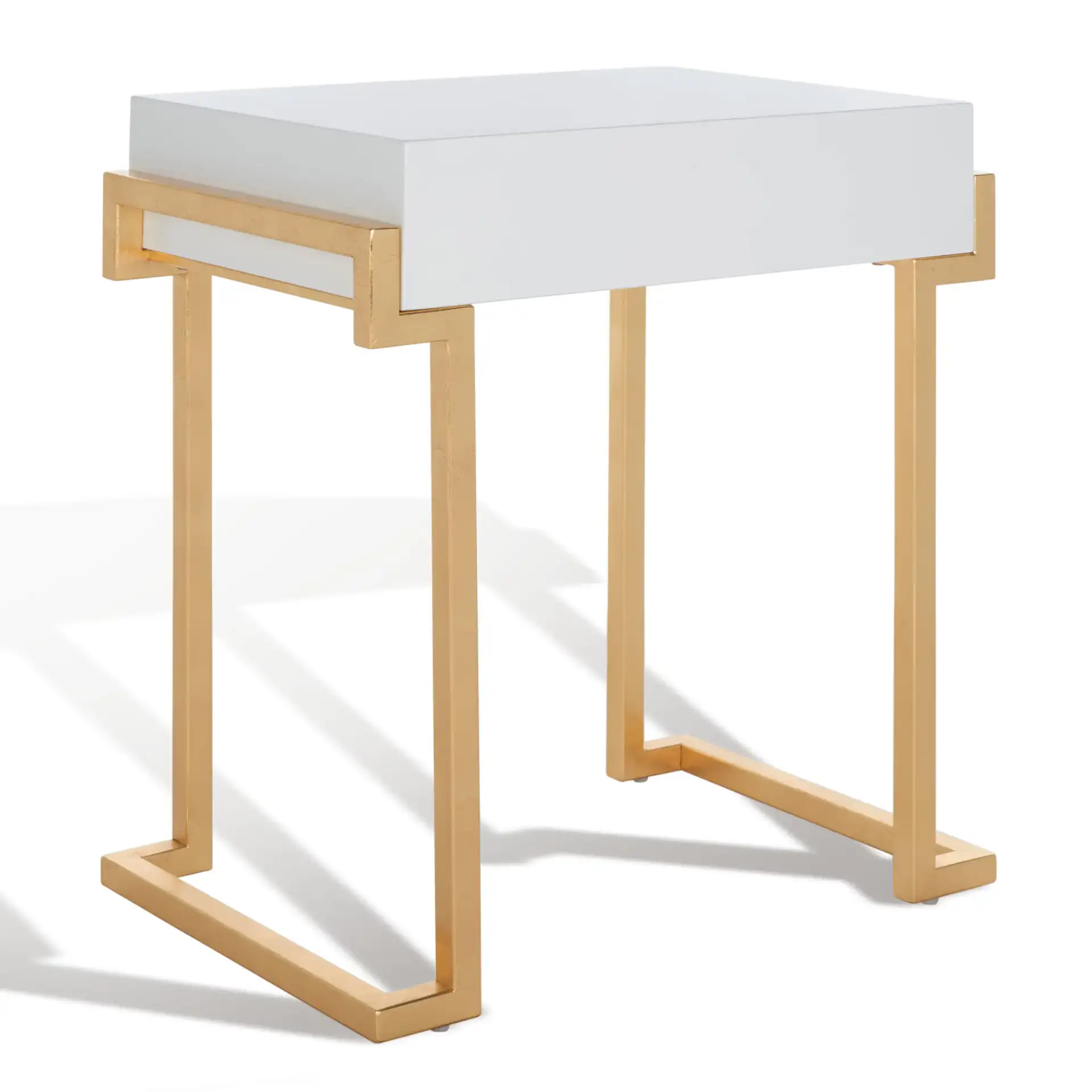 Abele Side Table in Black, detail view