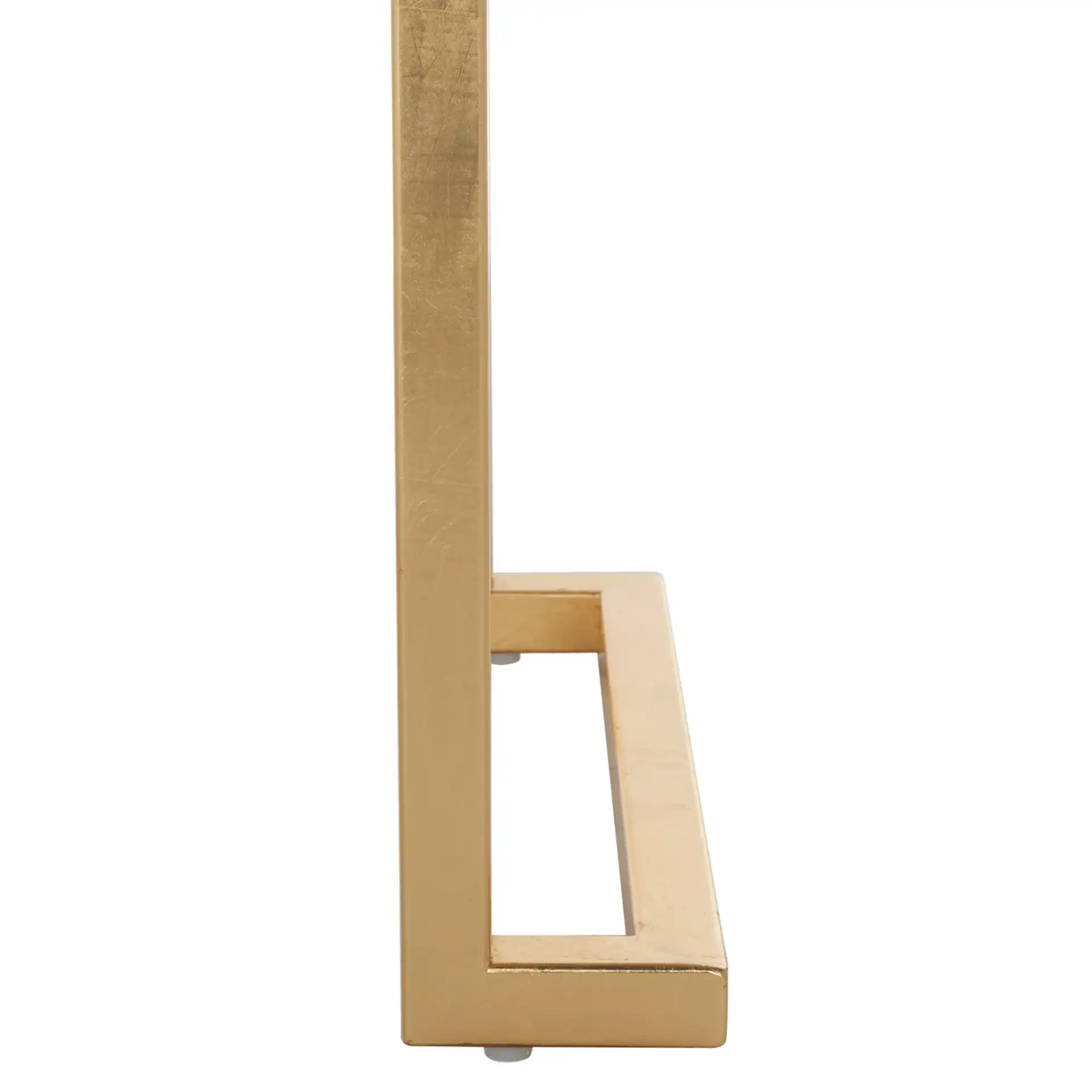 Abele Side Table in Black, detail view