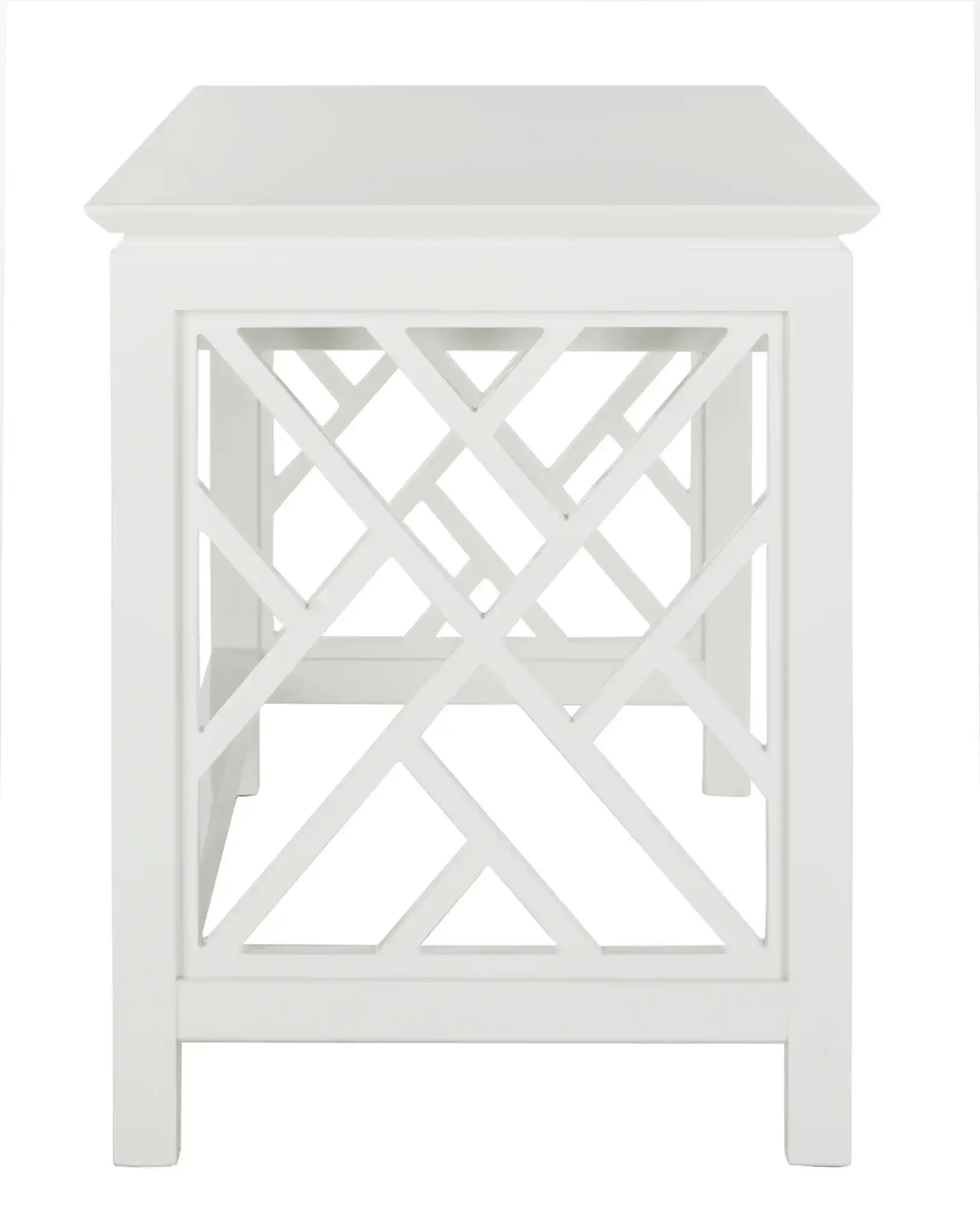 Oren Lacquer Desk in White