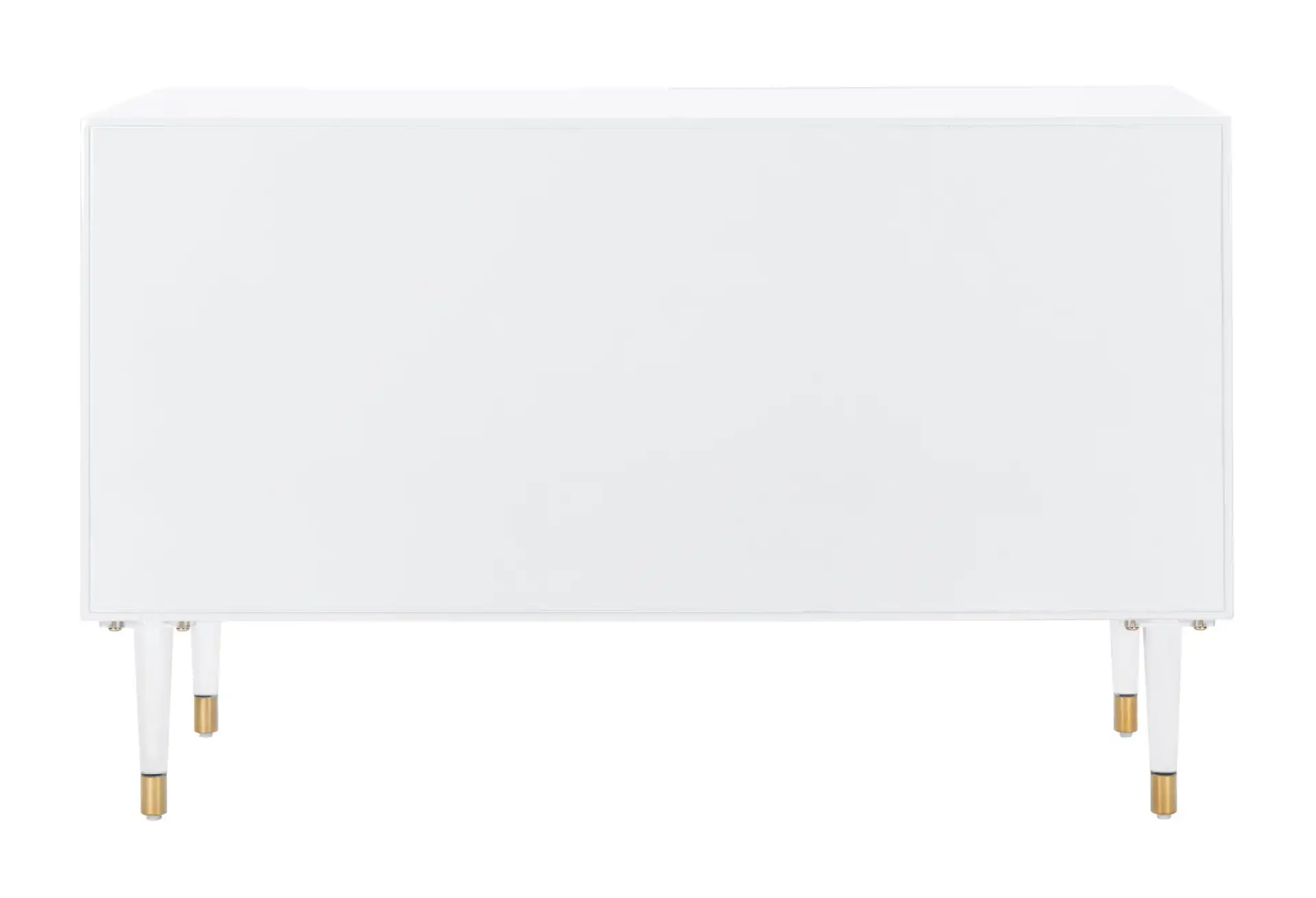 Zayn Diamond Sideboard in Light Gray / Gold, detail view