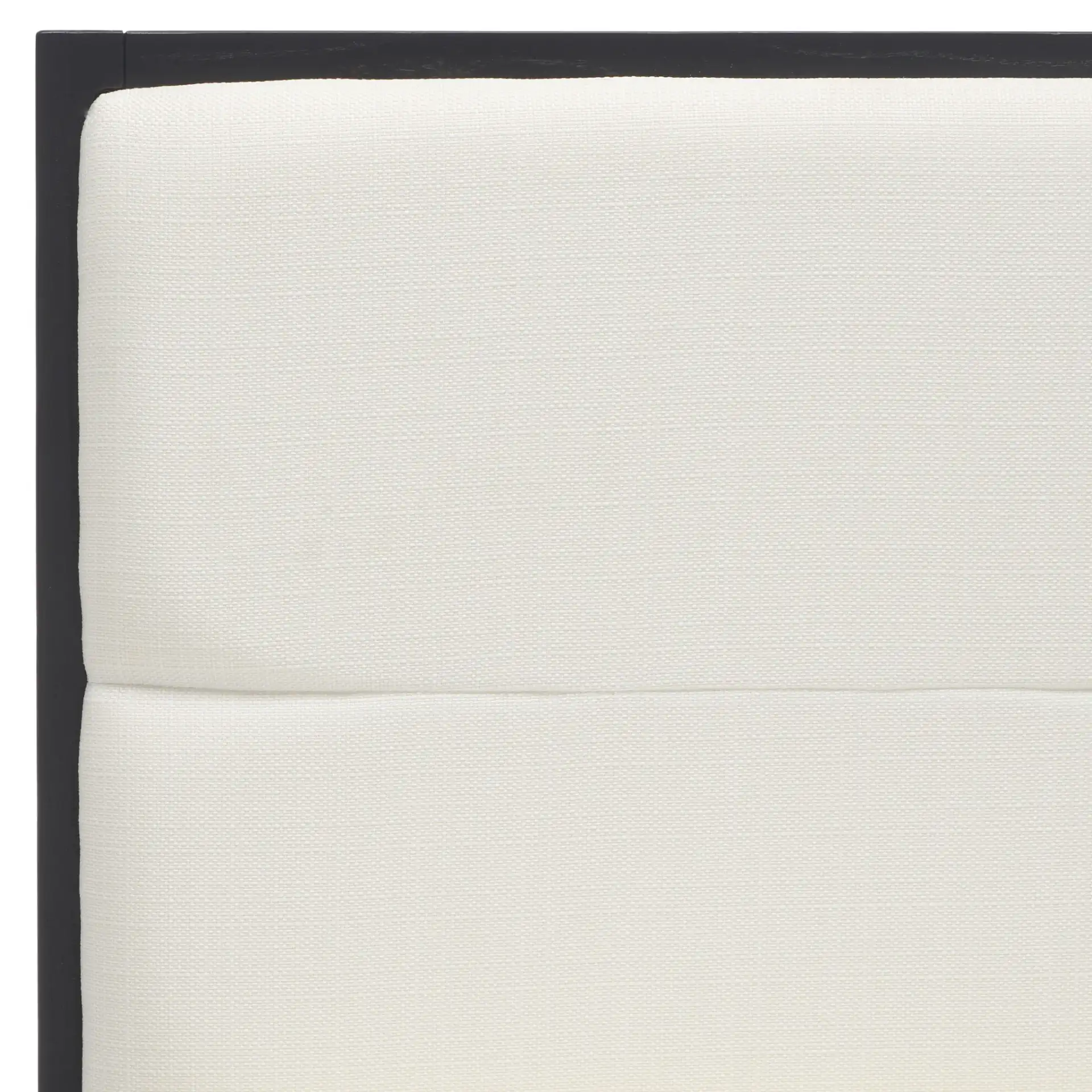 Laycee Linen Counter Stool (Set of 2) in Black / White in a styled room